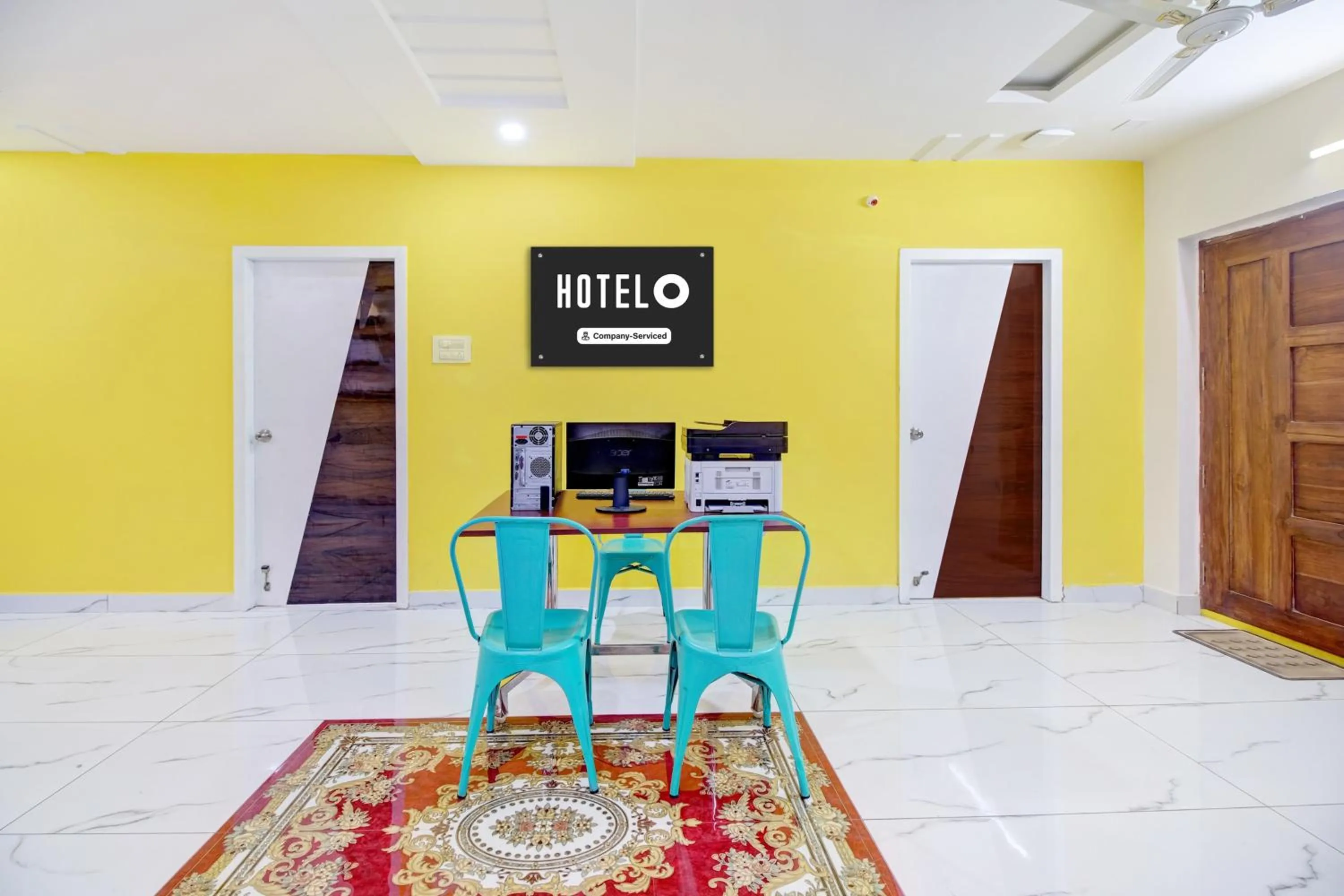 Lobby or reception in Hotel O Amaravathi Road Annapurna Nagar