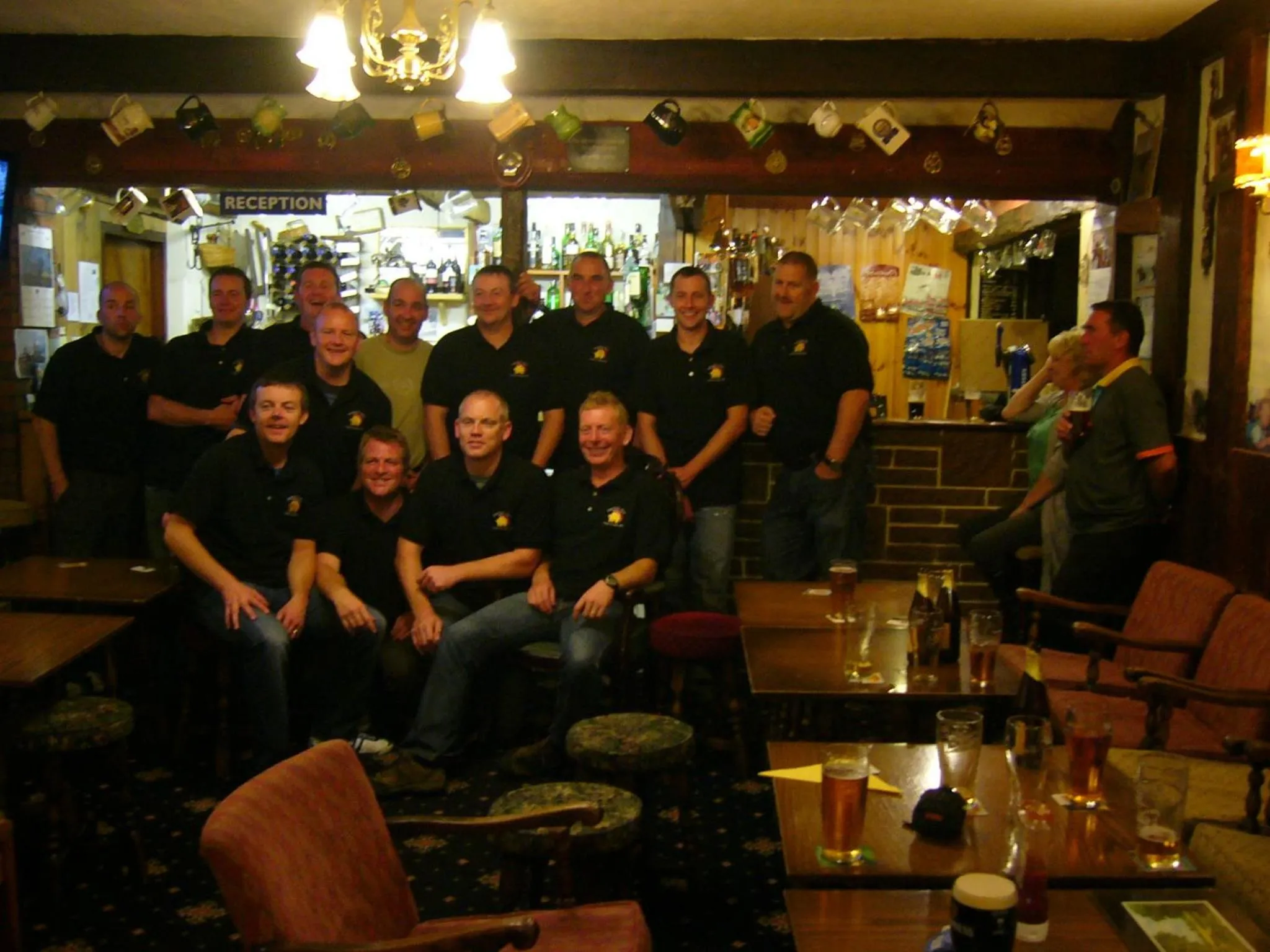 Staff in Wheyrigg Hall Hotel