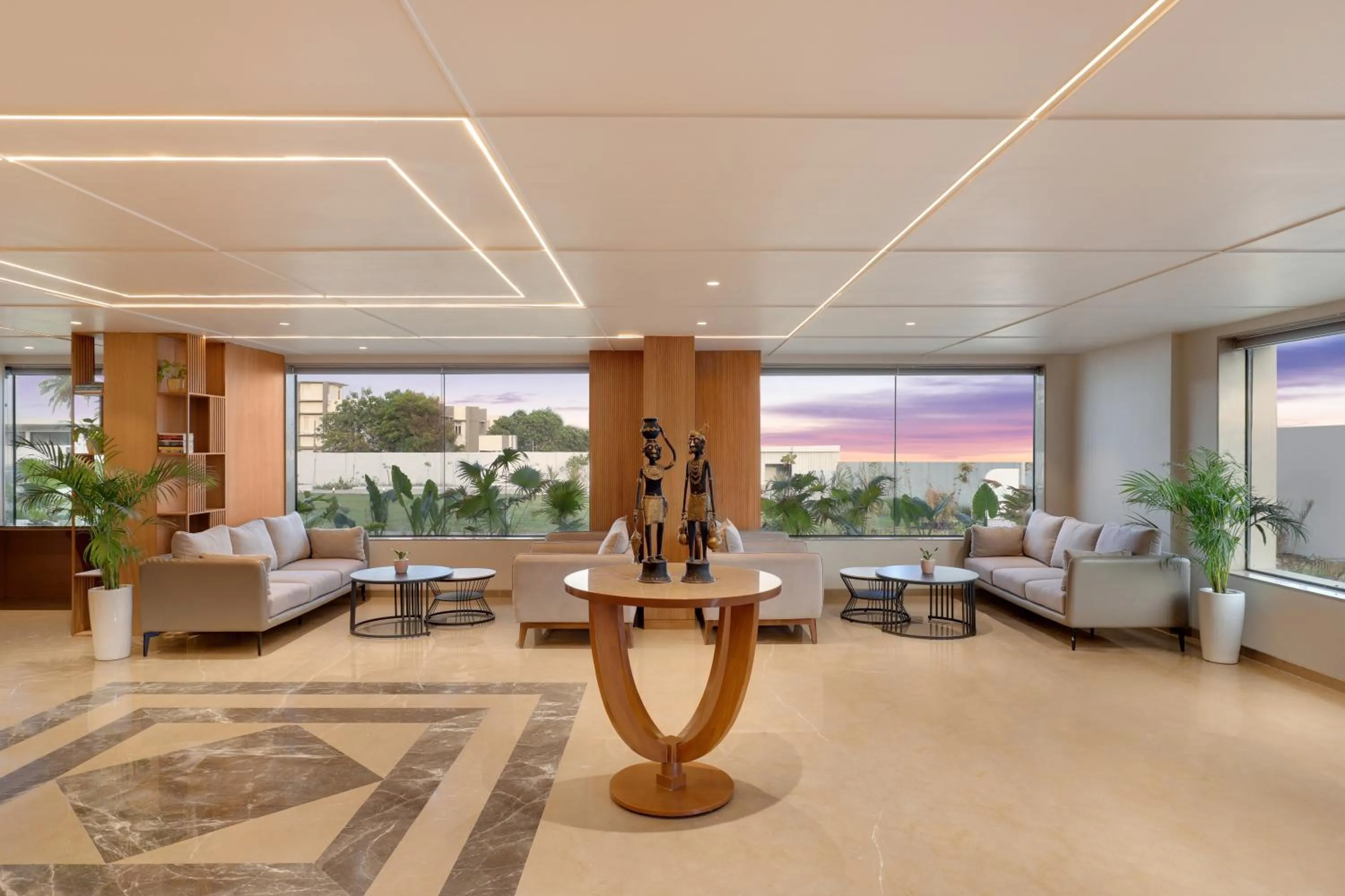 Lobby or reception in Lemon Tree Resort, Somnath