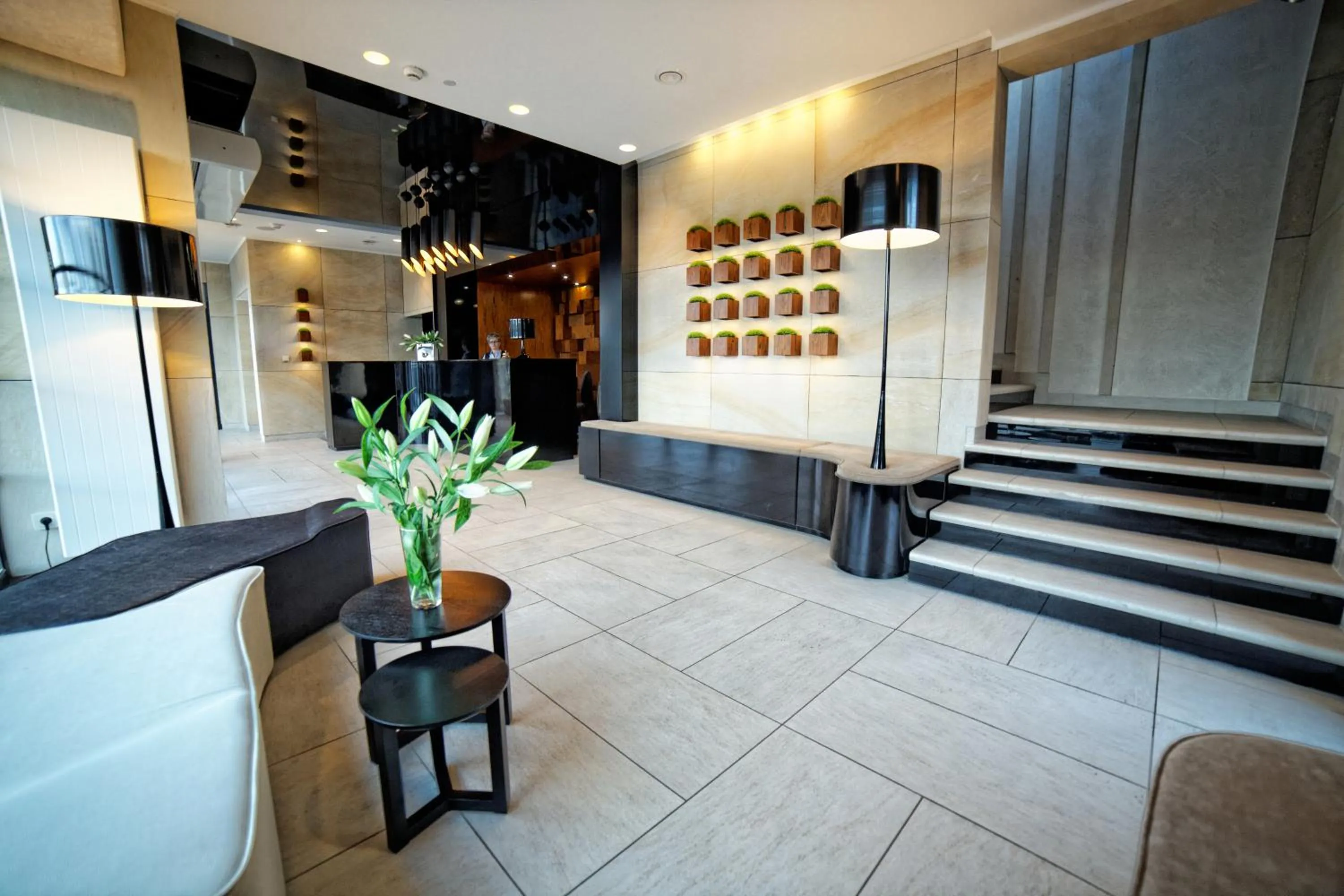 Lobby or reception in Hotel Martina