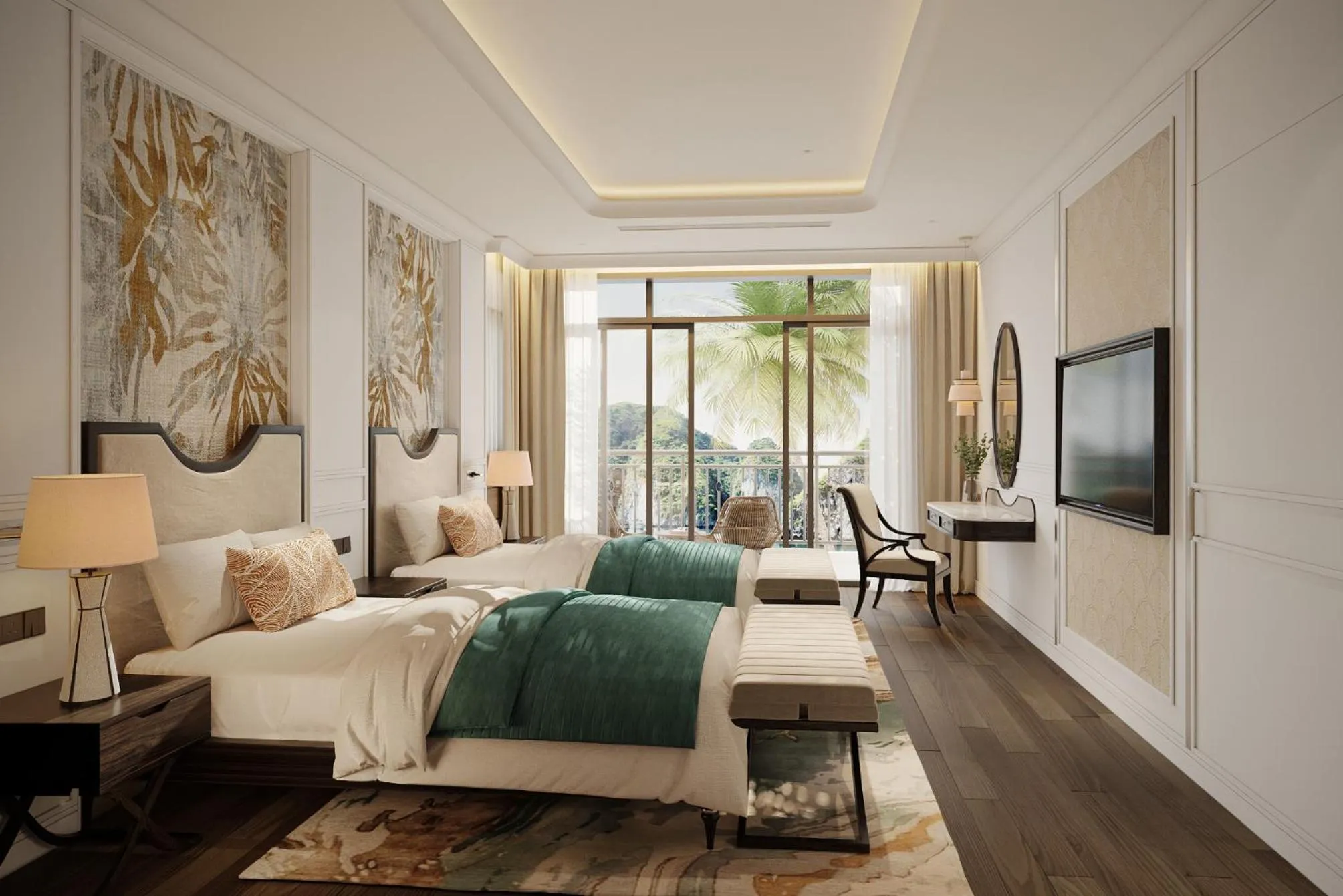 Photo of the whole room, Bed in Wyndham Garden Sonasea Van Don