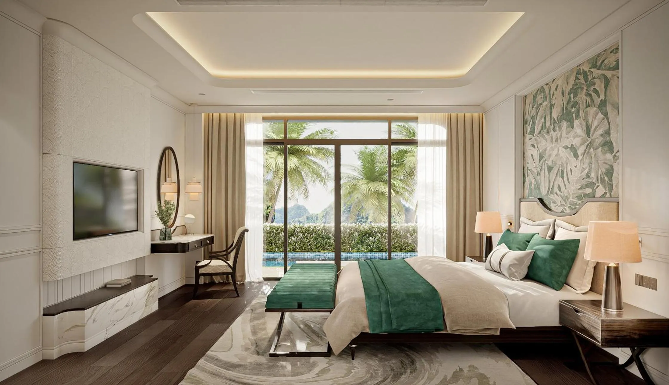 Photo of the whole room, Bed in Wyndham Garden Sonasea Van Don