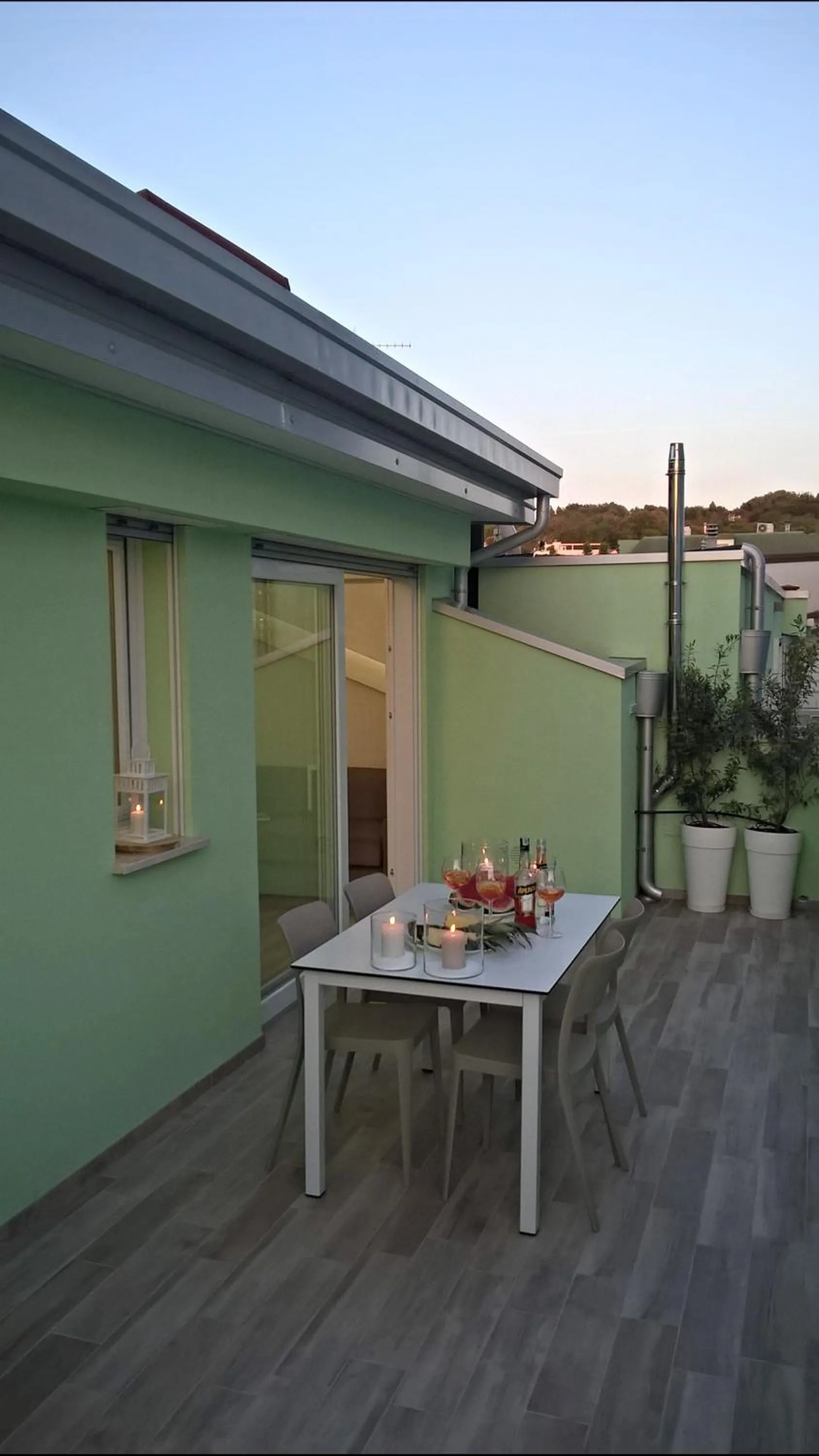 Balcony/Terrace in Residence Diffuso Arcobaleno