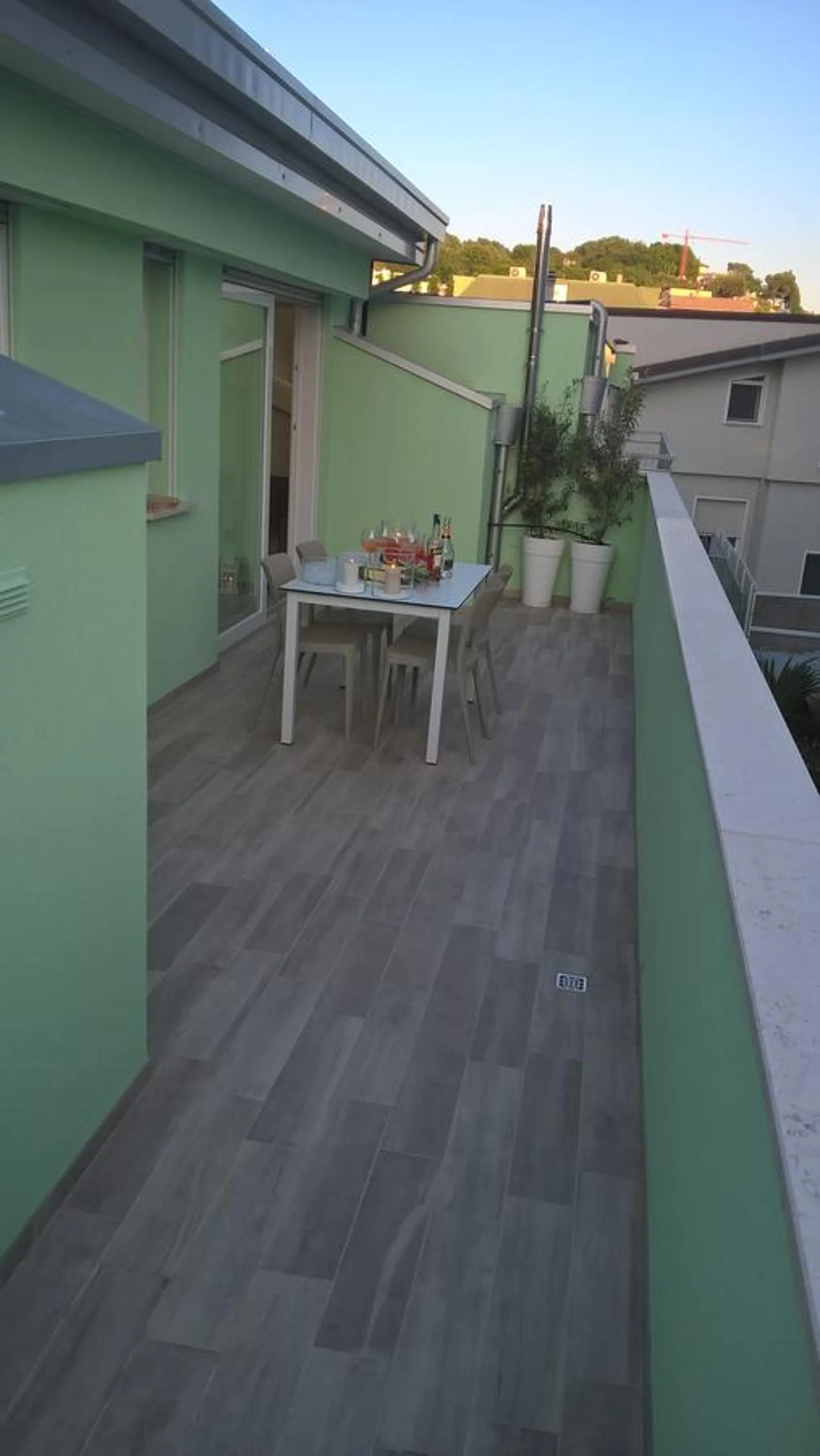 Balcony/Terrace in Residence Diffuso Arcobaleno