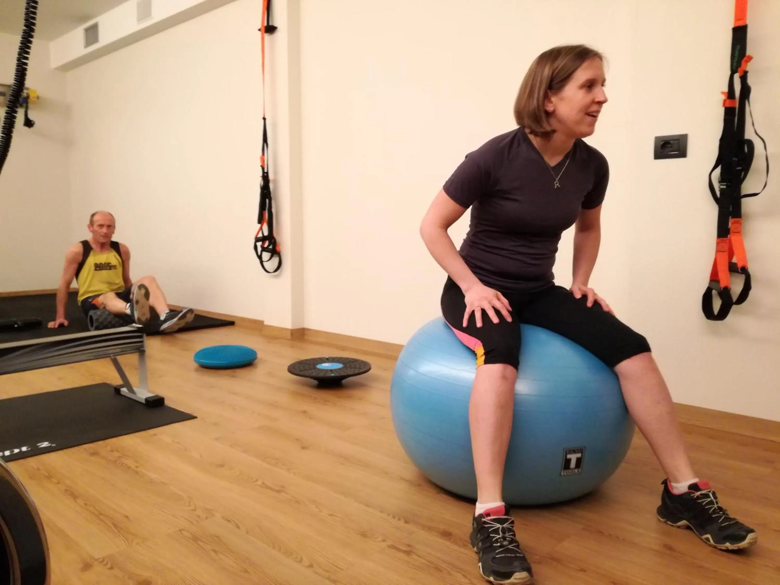 Fitness centre/facilities in Hotel Le Alpi