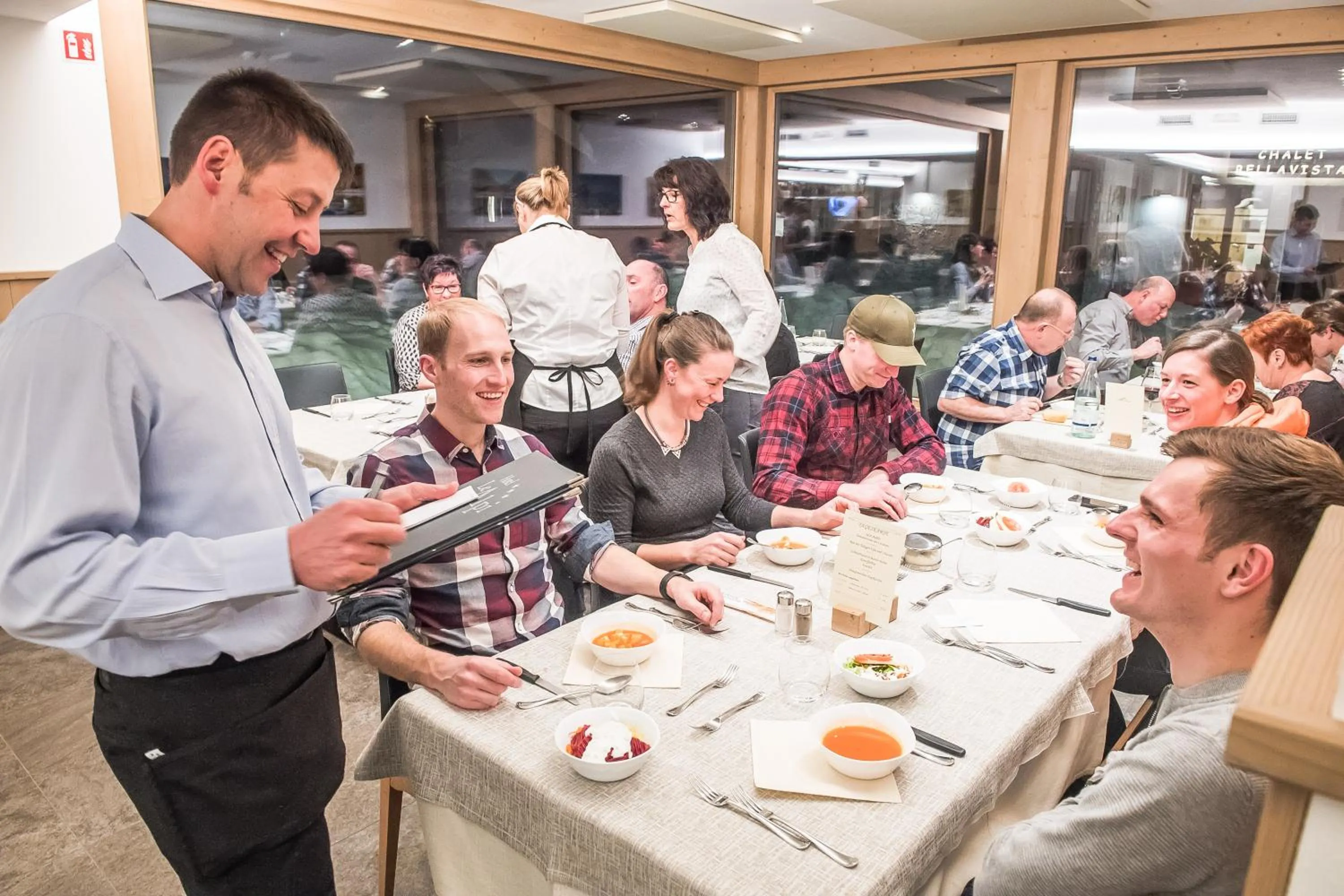 Staff in Hotel Le Alpi