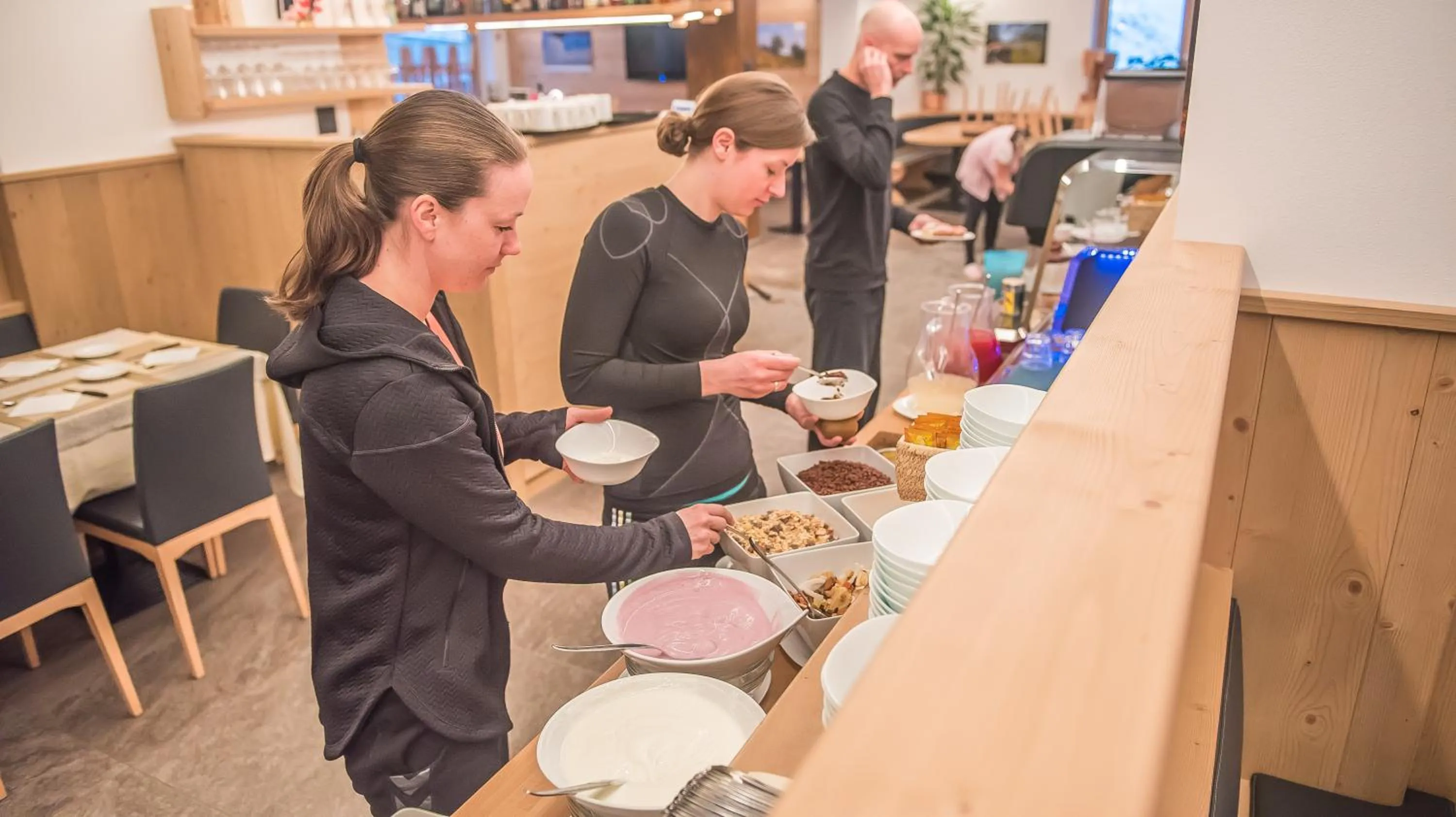 Breakfast in Hotel Le Alpi