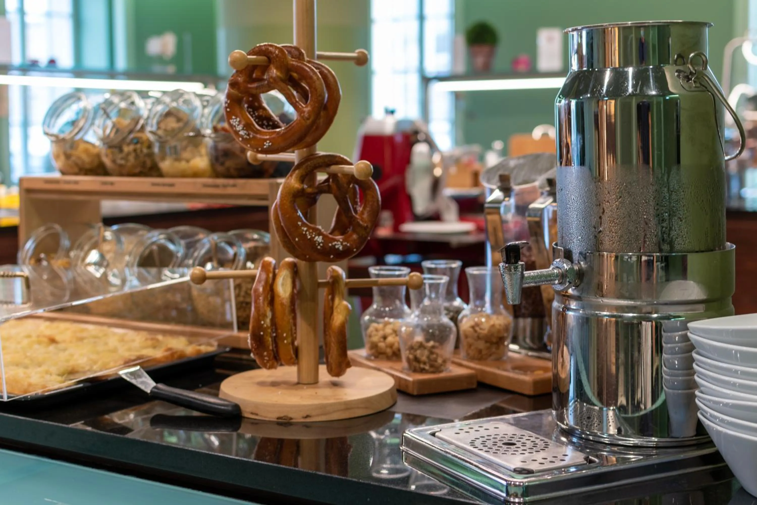 Buffet breakfast in Star G Hotel Premium Dresden Altmarkt