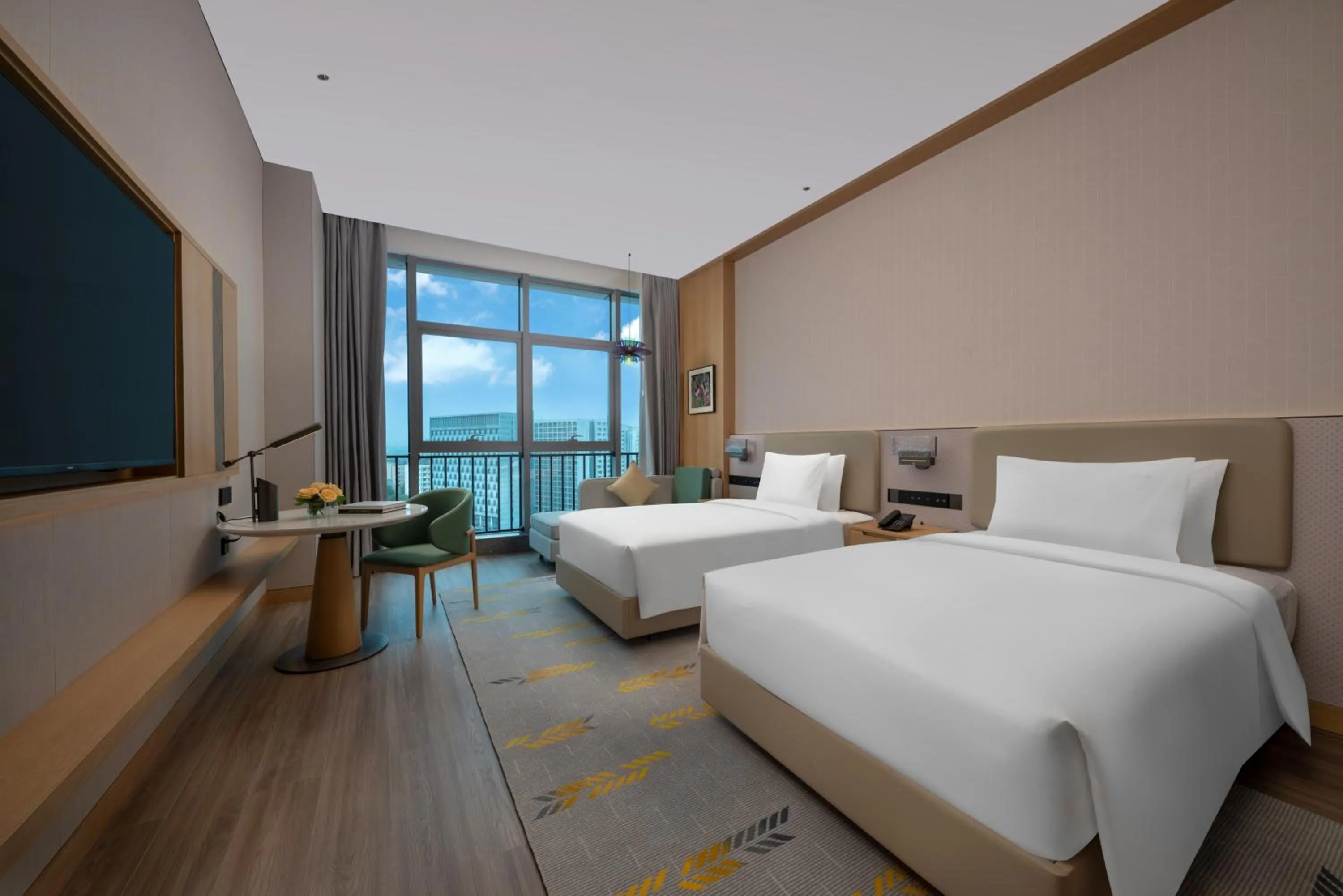 Photo of the whole room, Bed in Holiday Inn Guiyang Airport by IHG