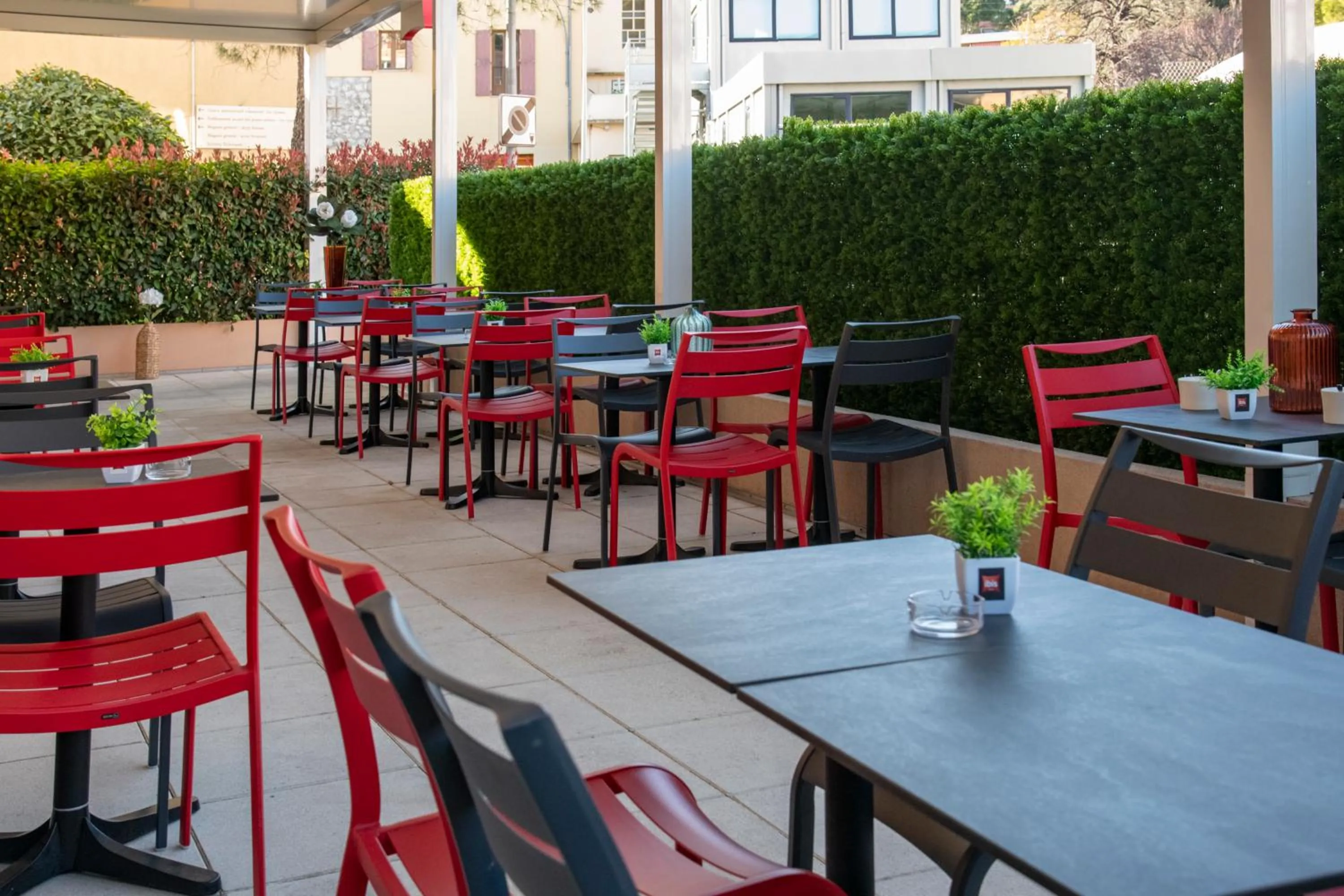 Patio in Ibis Roquebrune Cap Martin Menton