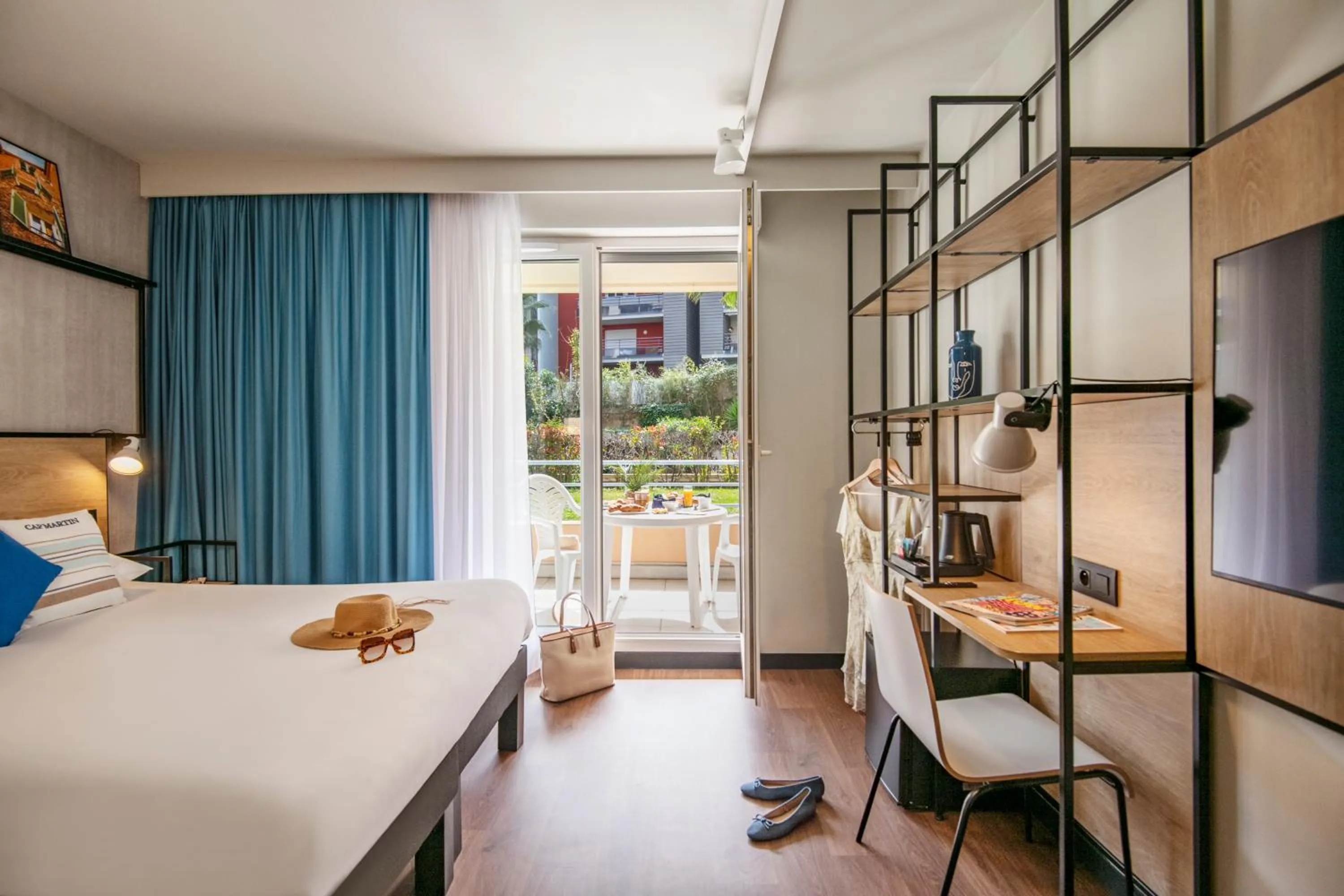 Bed in Ibis Roquebrune Cap Martin Menton