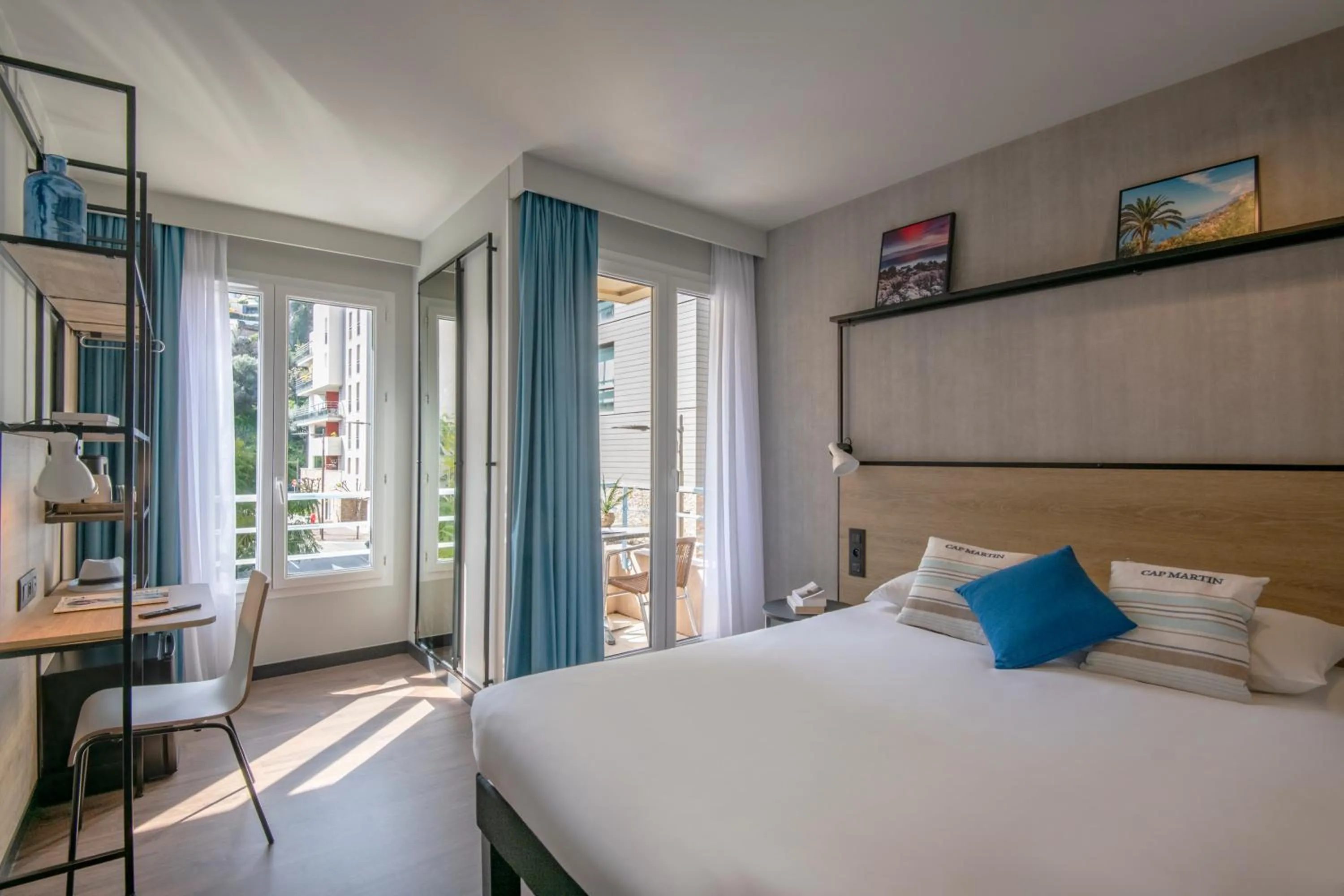 Bed in Ibis Roquebrune Cap Martin Menton