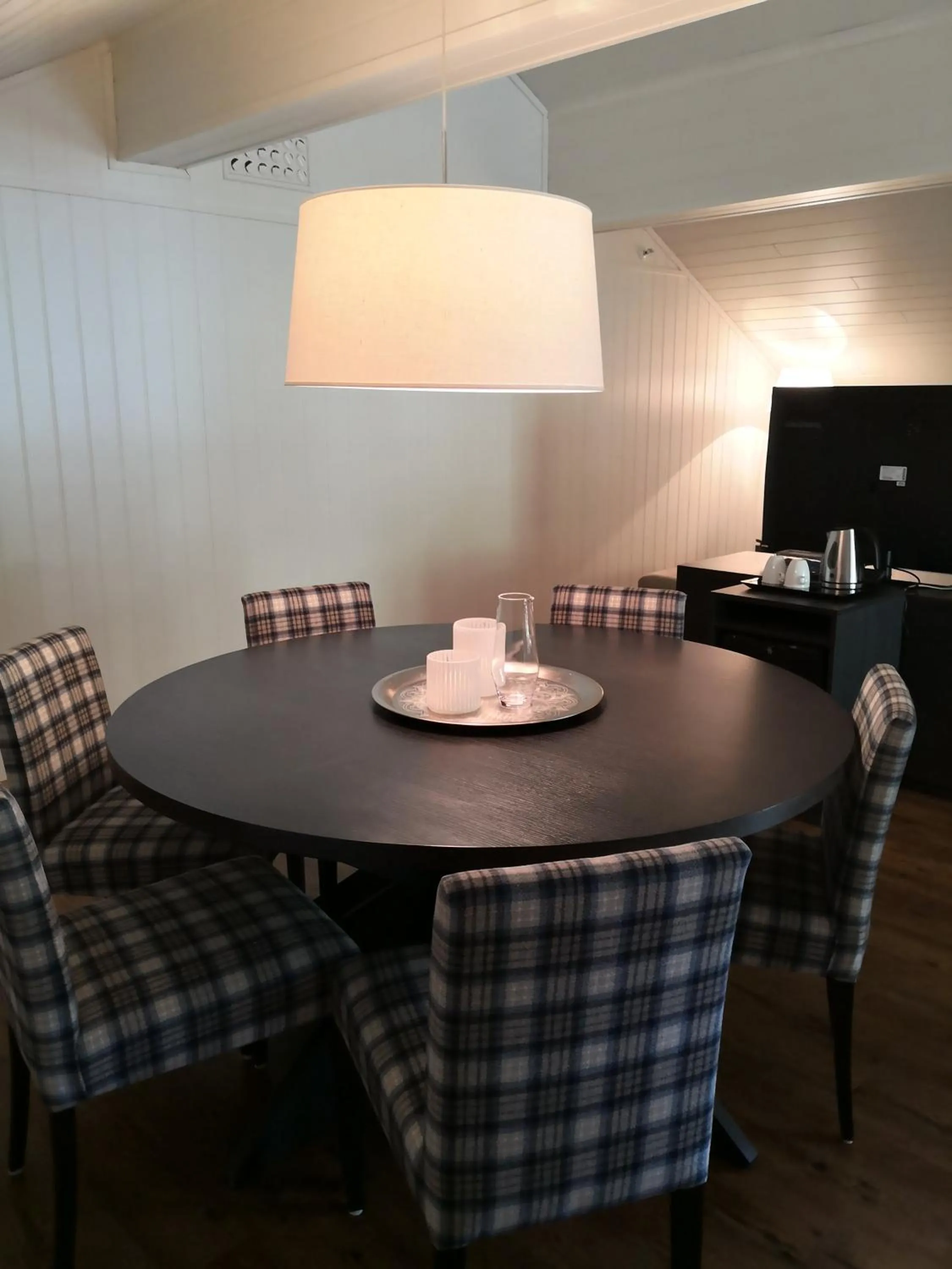 Seating area in Vollan Gjestestue