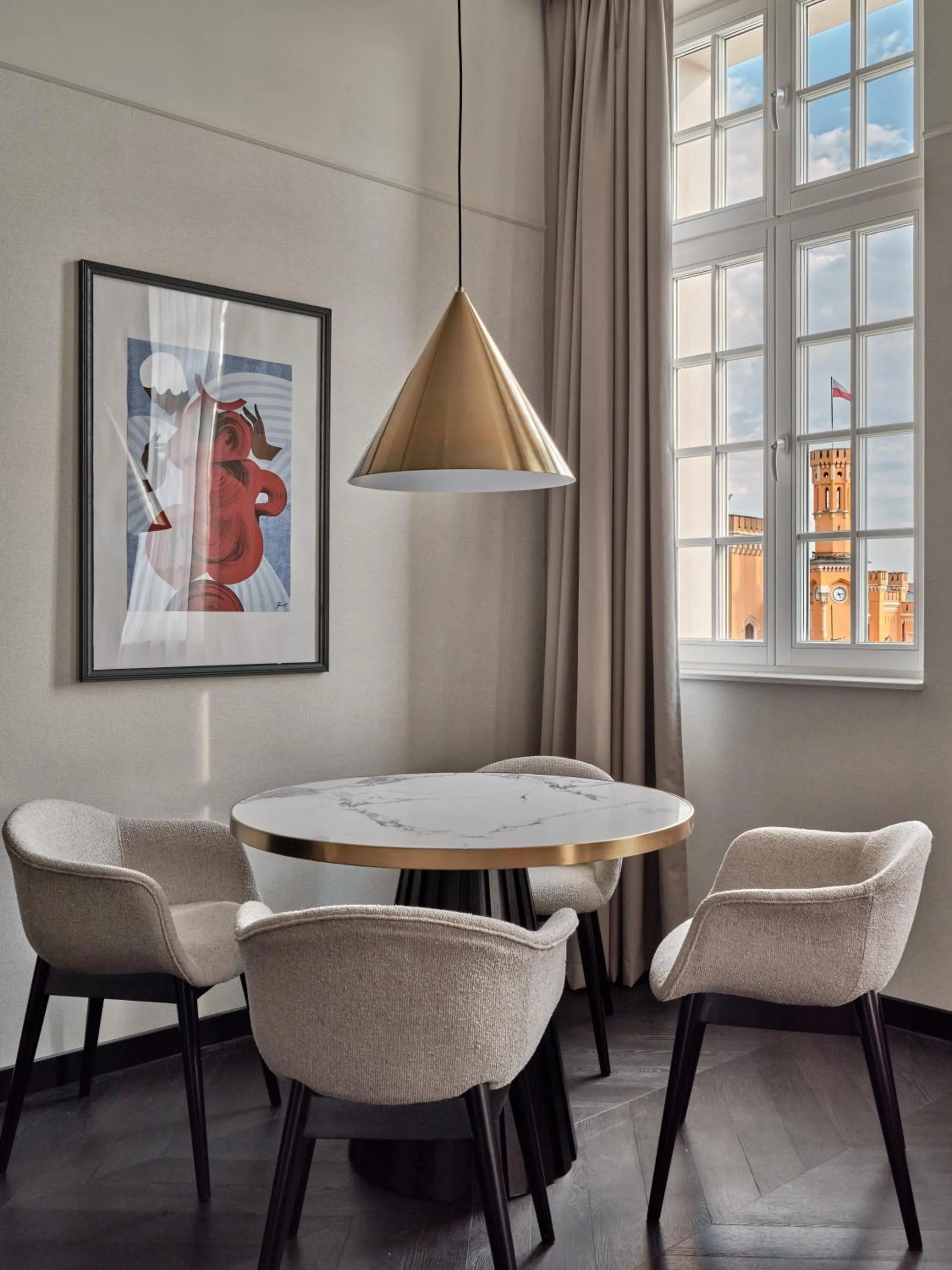 Living room in Mövenpick Grand Hotel Wroclaw