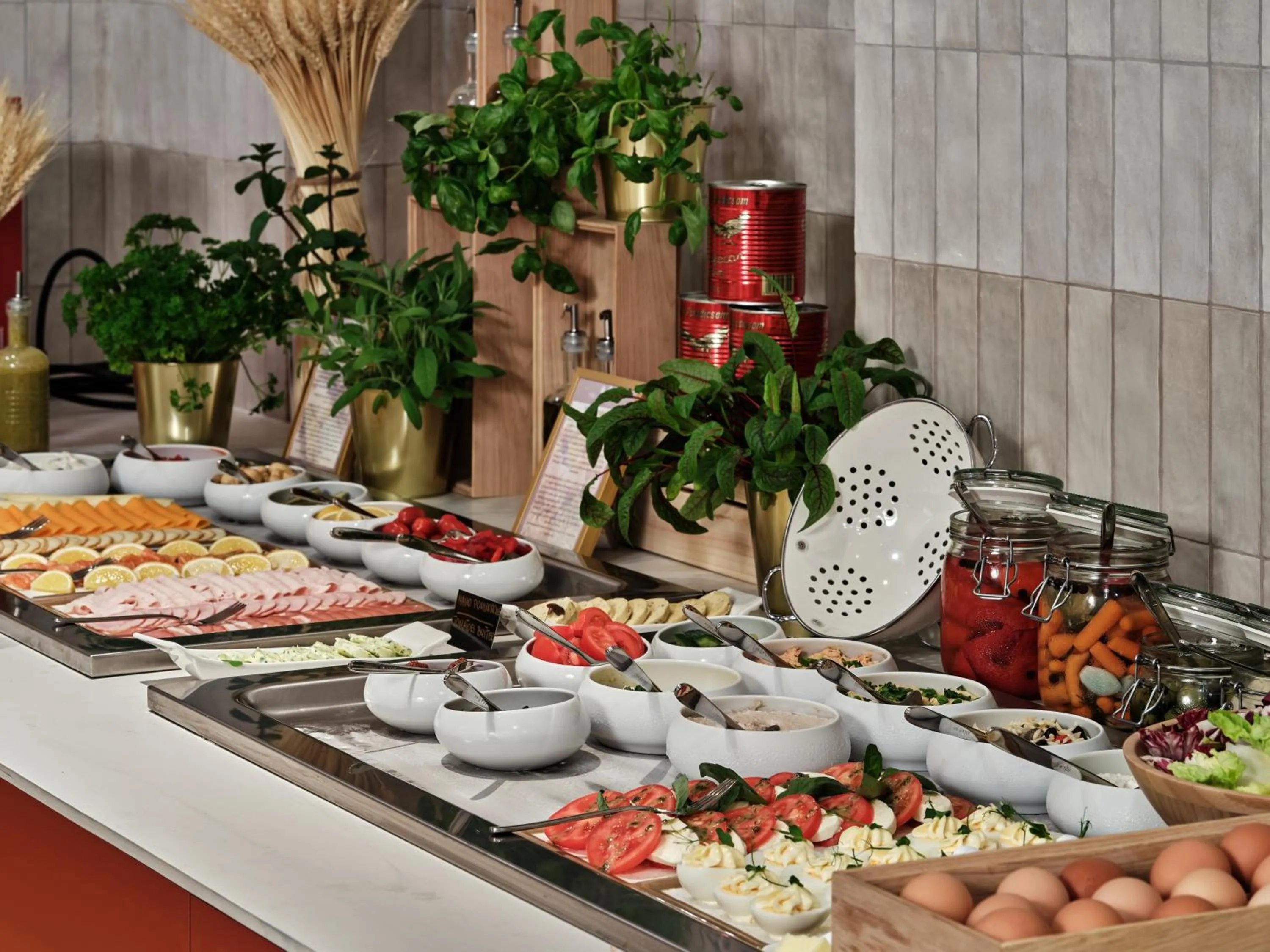 Breakfast in Mövenpick Grand Hotel Wroclaw