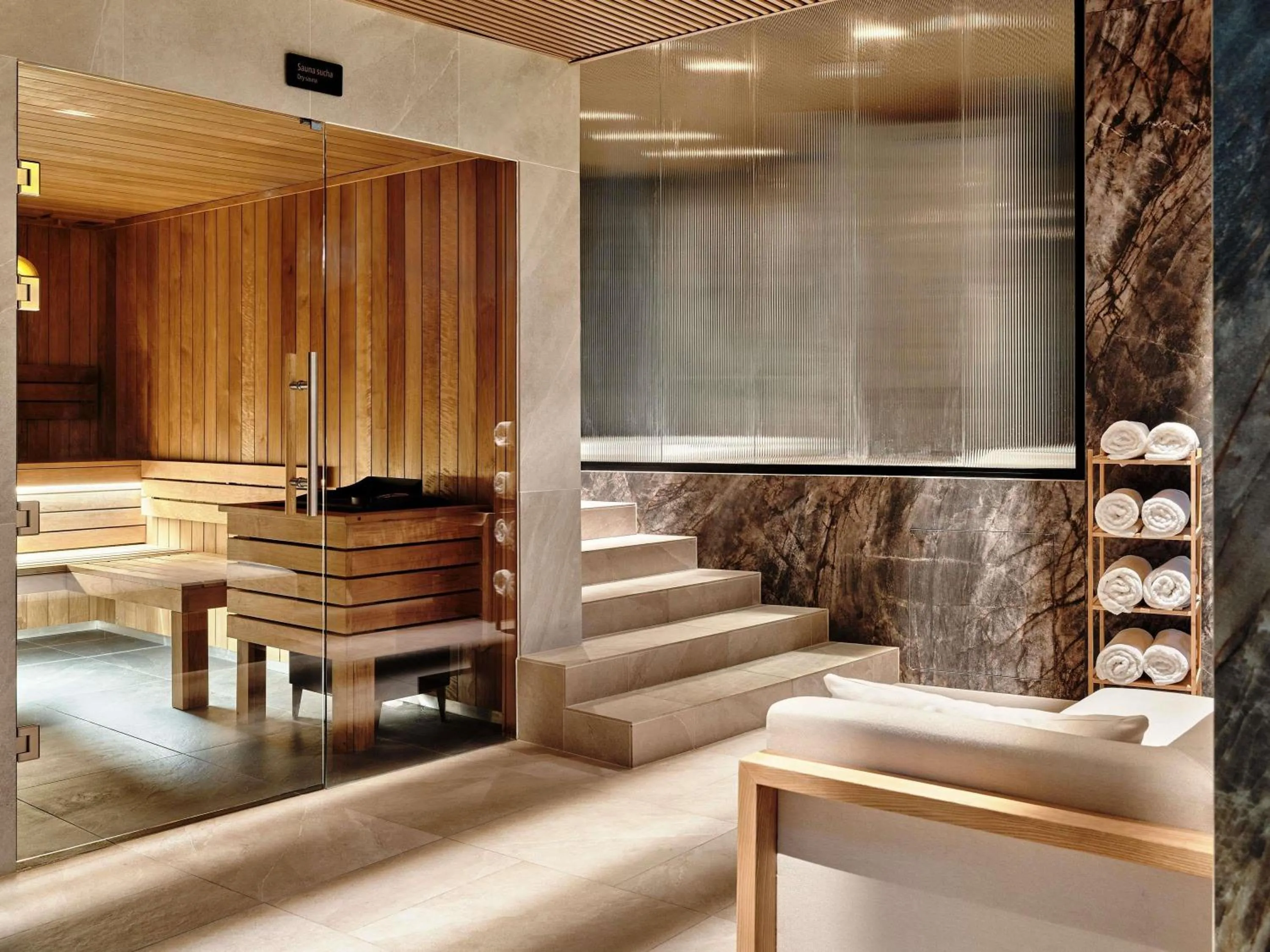 Spa and wellness centre/facilities in Mövenpick Grand Hotel Wroclaw