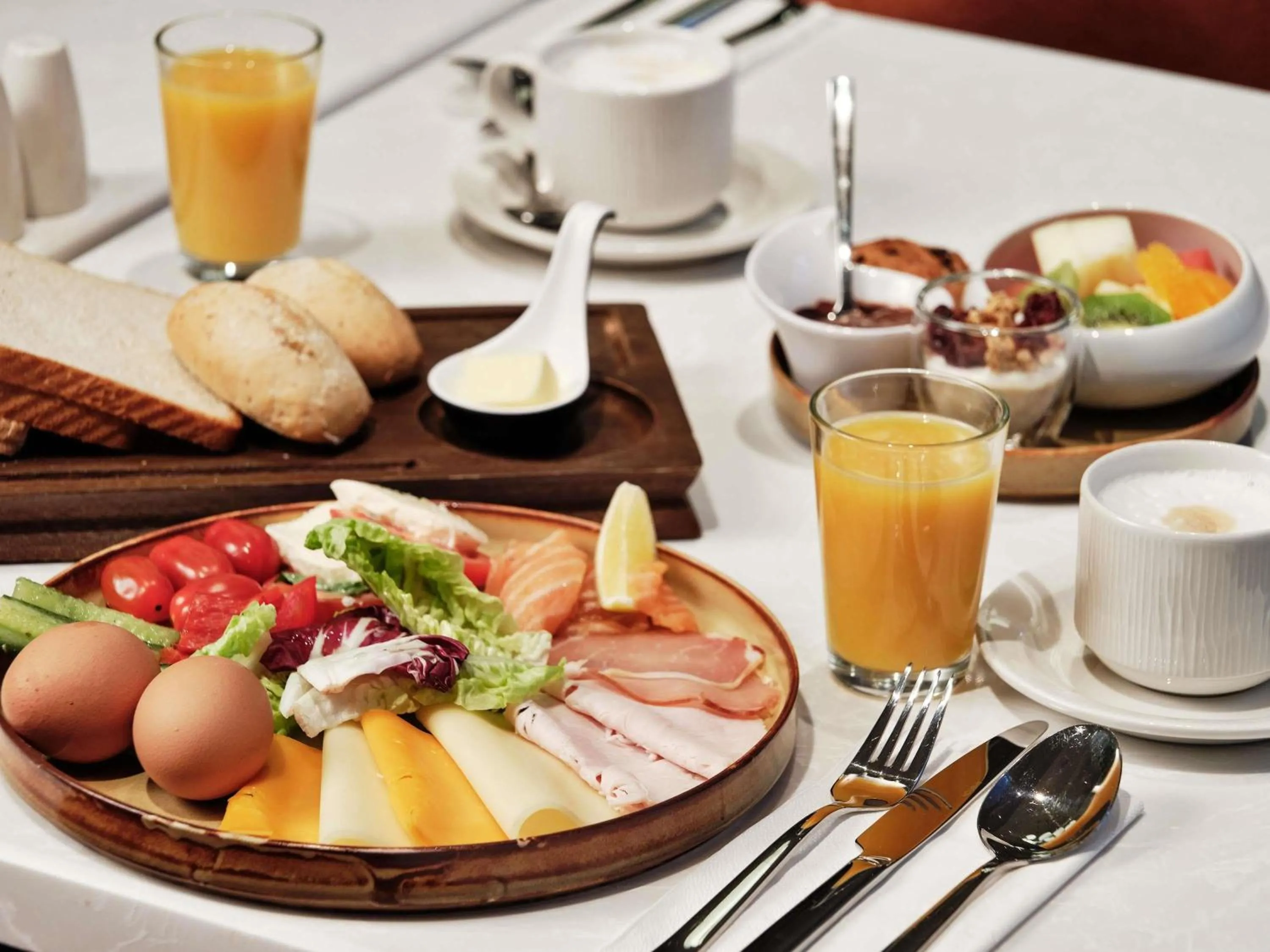 Breakfast in Mövenpick Grand Hotel Wroclaw