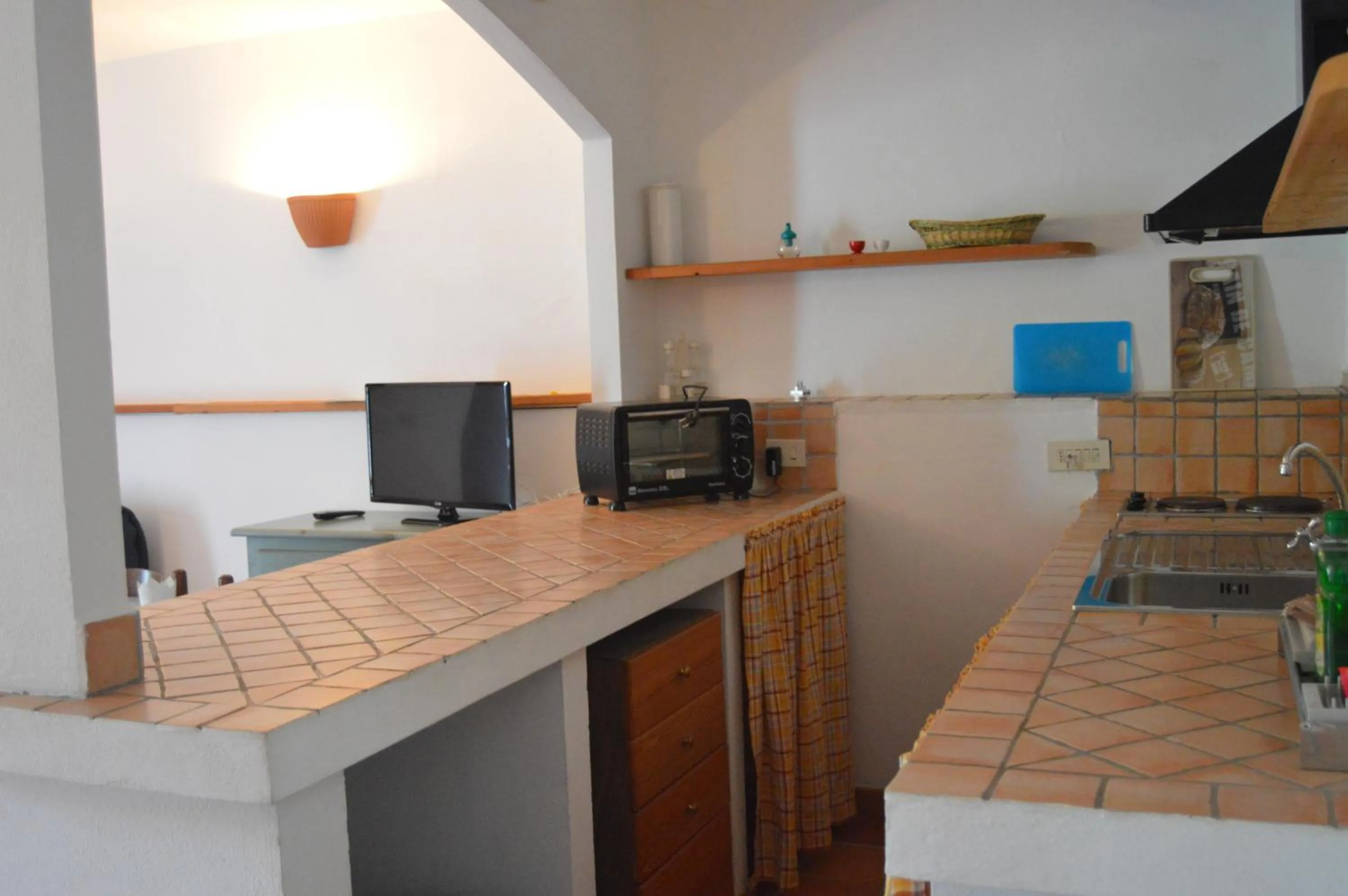 Kitchen or kitchenette in Casa Sarticola