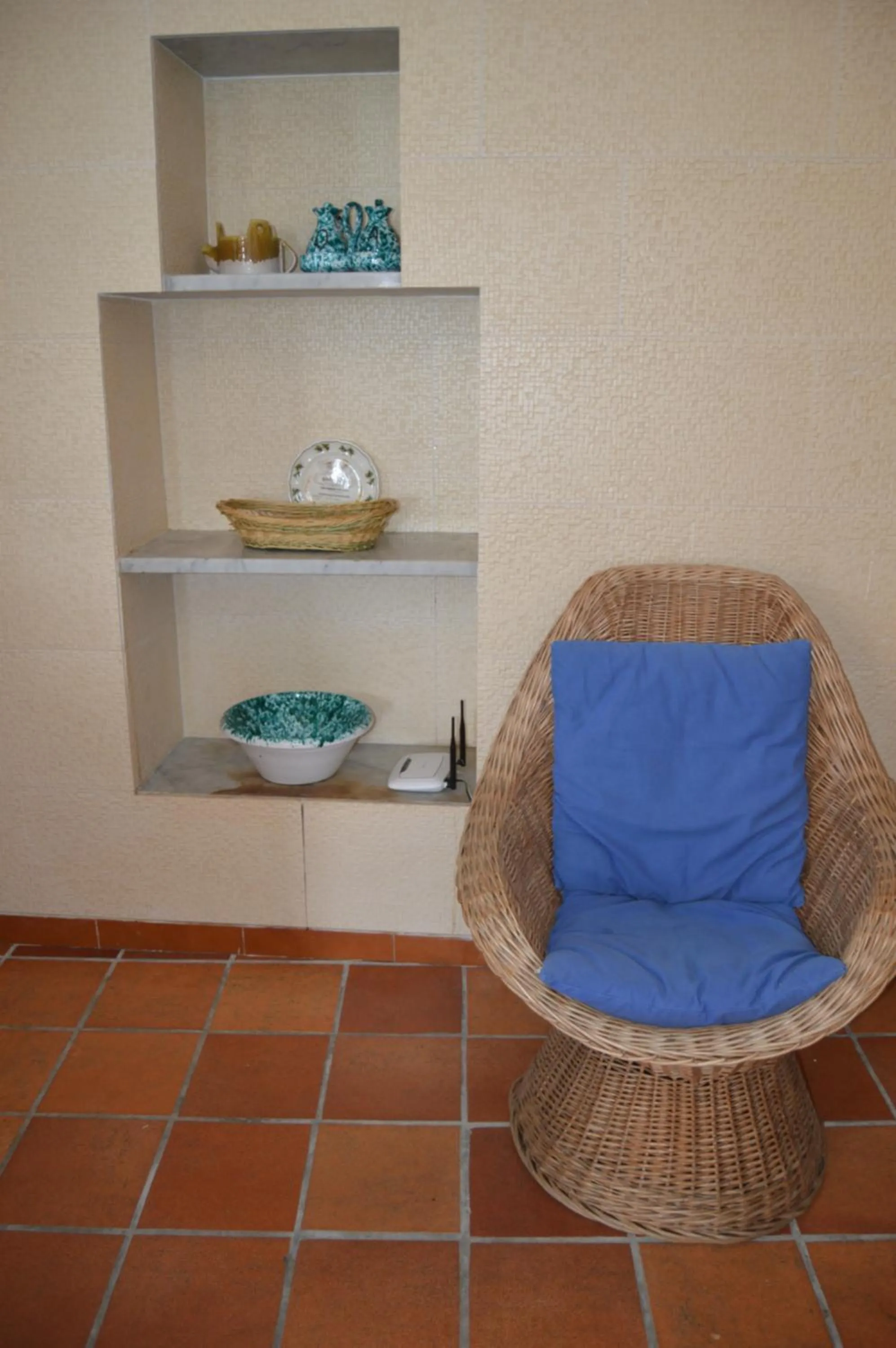 Decorative detail in Casa Sarticola