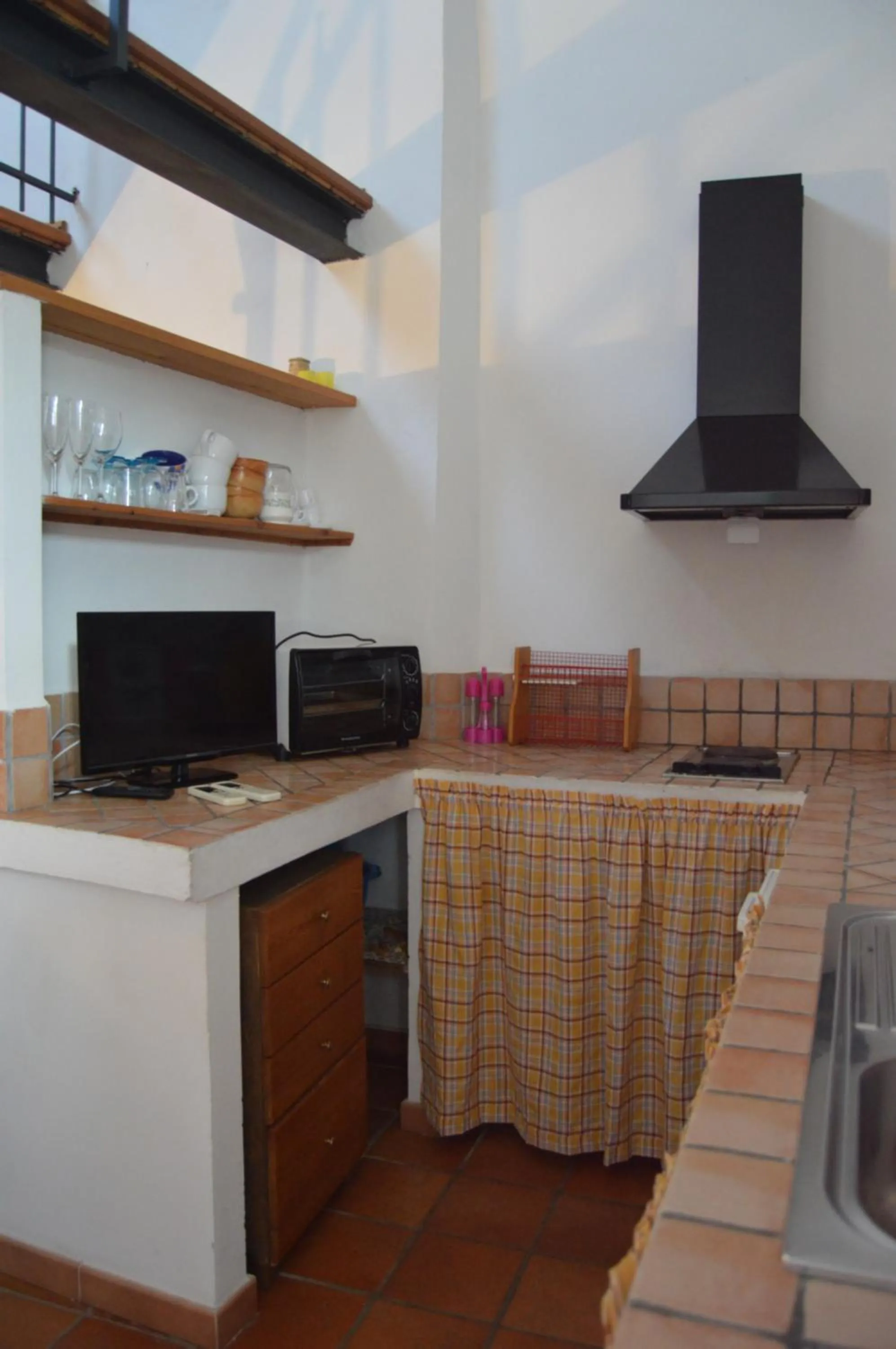 Kitchen or kitchenette in Casa Sarticola