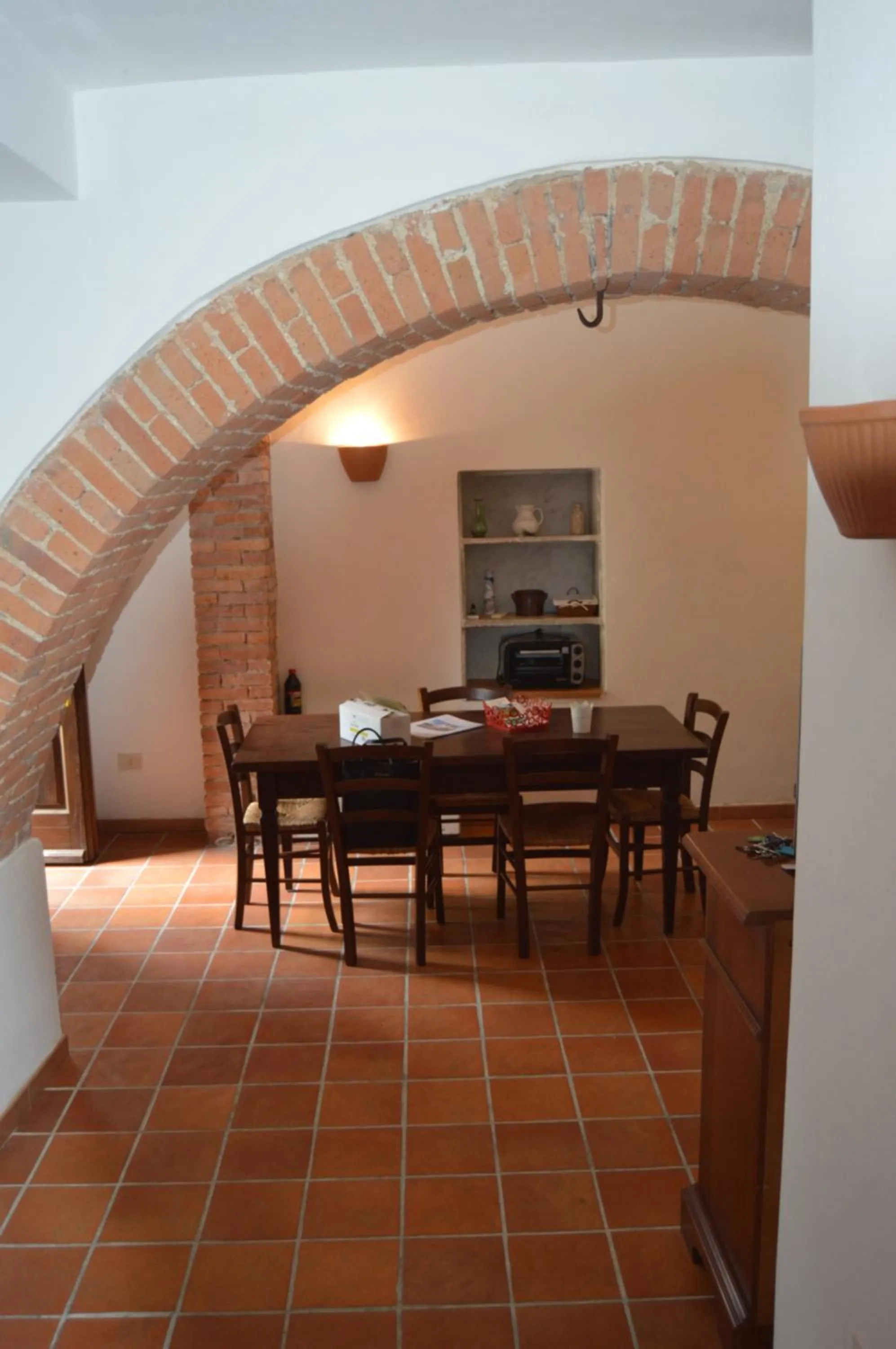 Kitchen or kitchenette in Casa Sarticola
