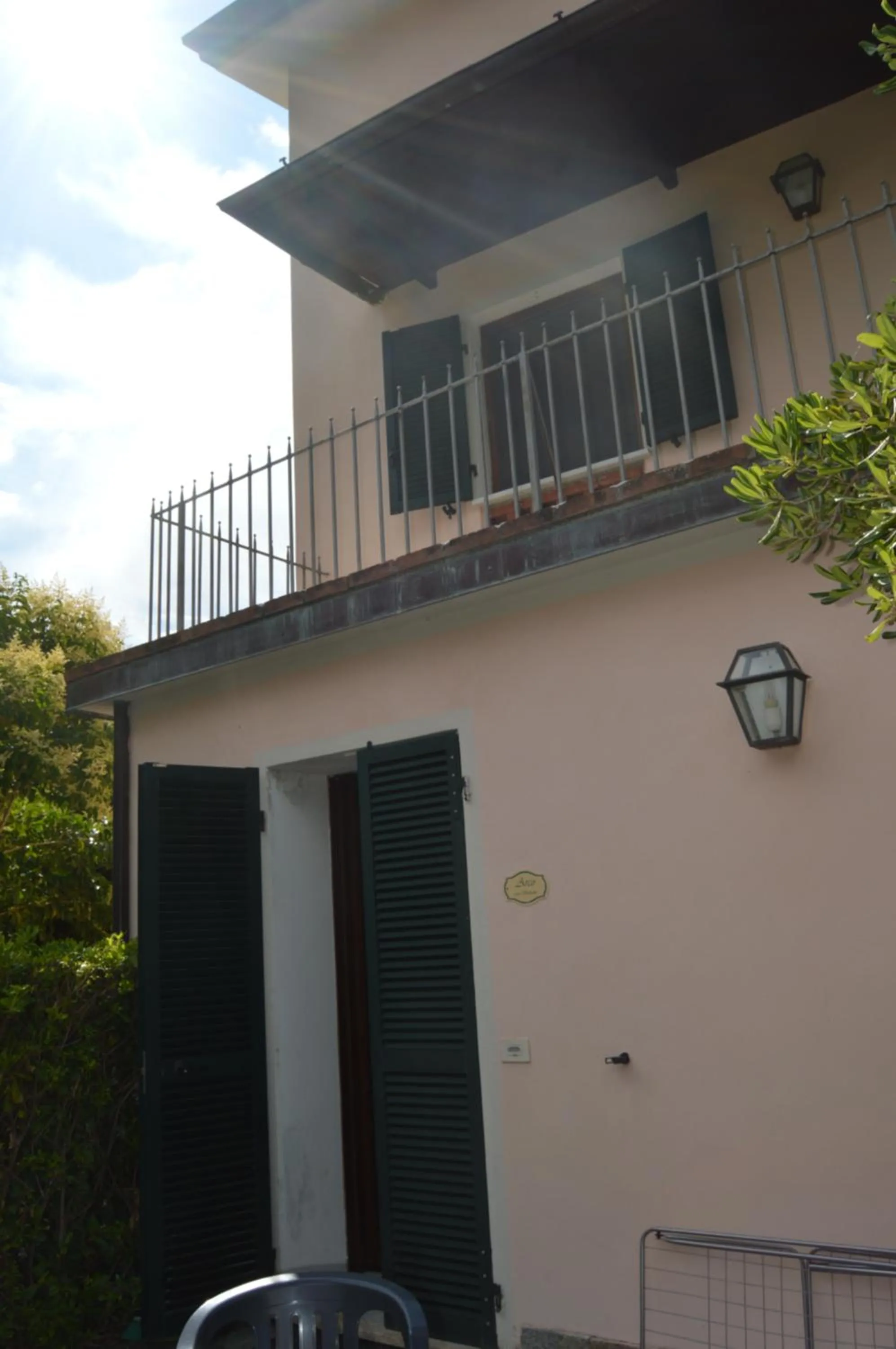 Garden view in Casa Sarticola