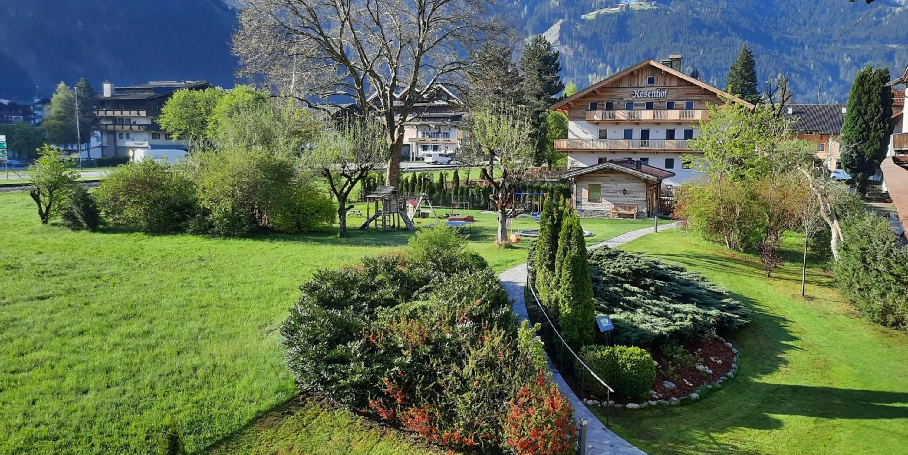 Children play ground in Hotel Garni Birkenhof