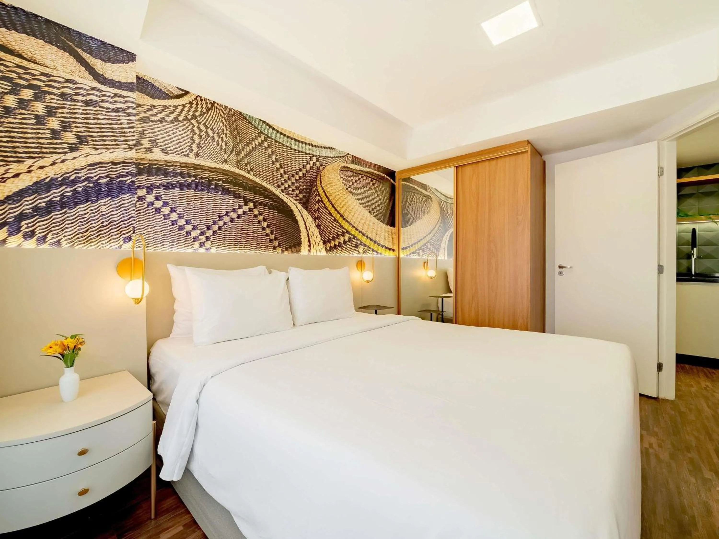 Bedroom, Bed in Mercure Guarulhos Aeroporto