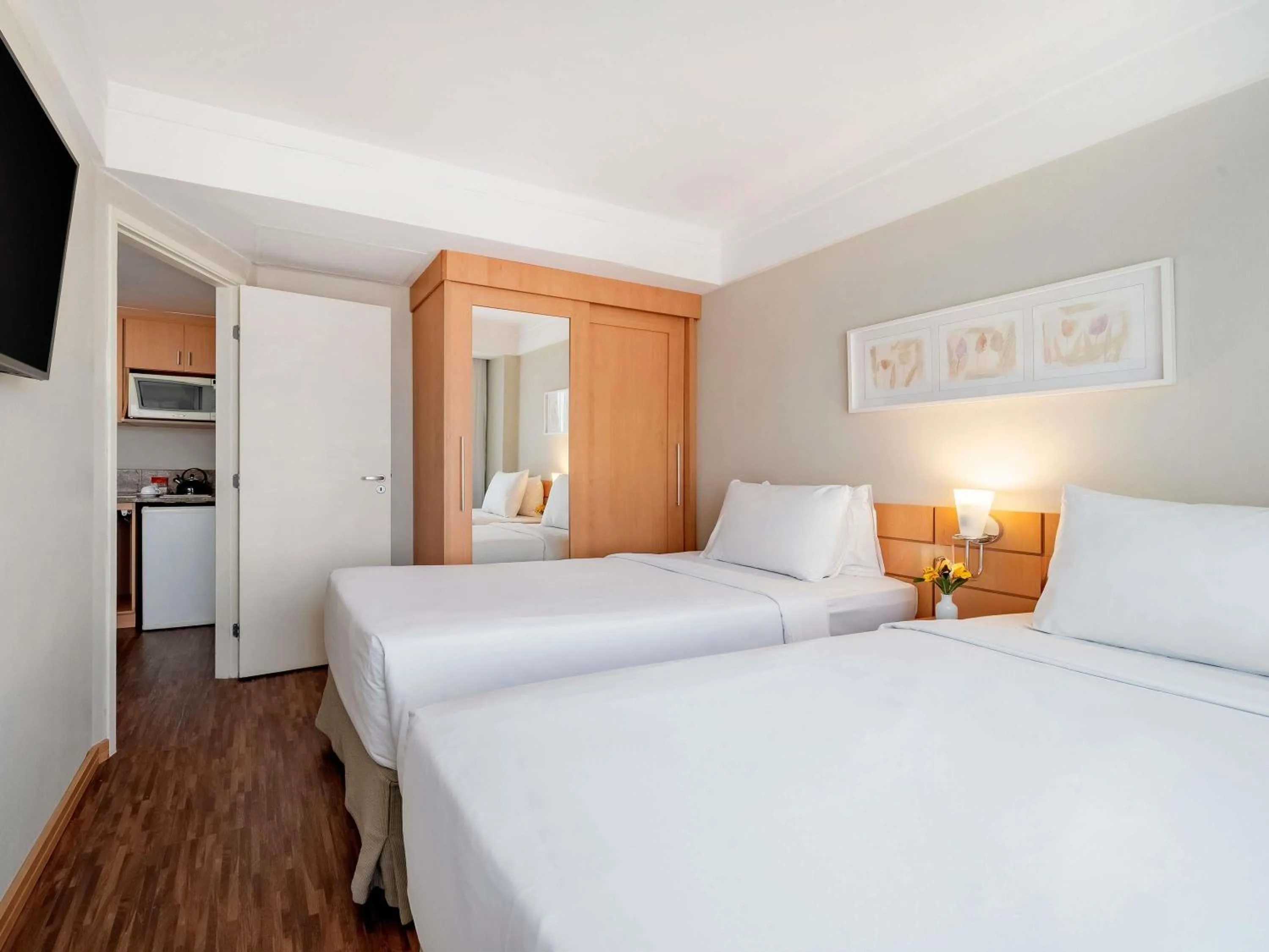 Bedroom, Bed in Mercure Guarulhos Aeroporto