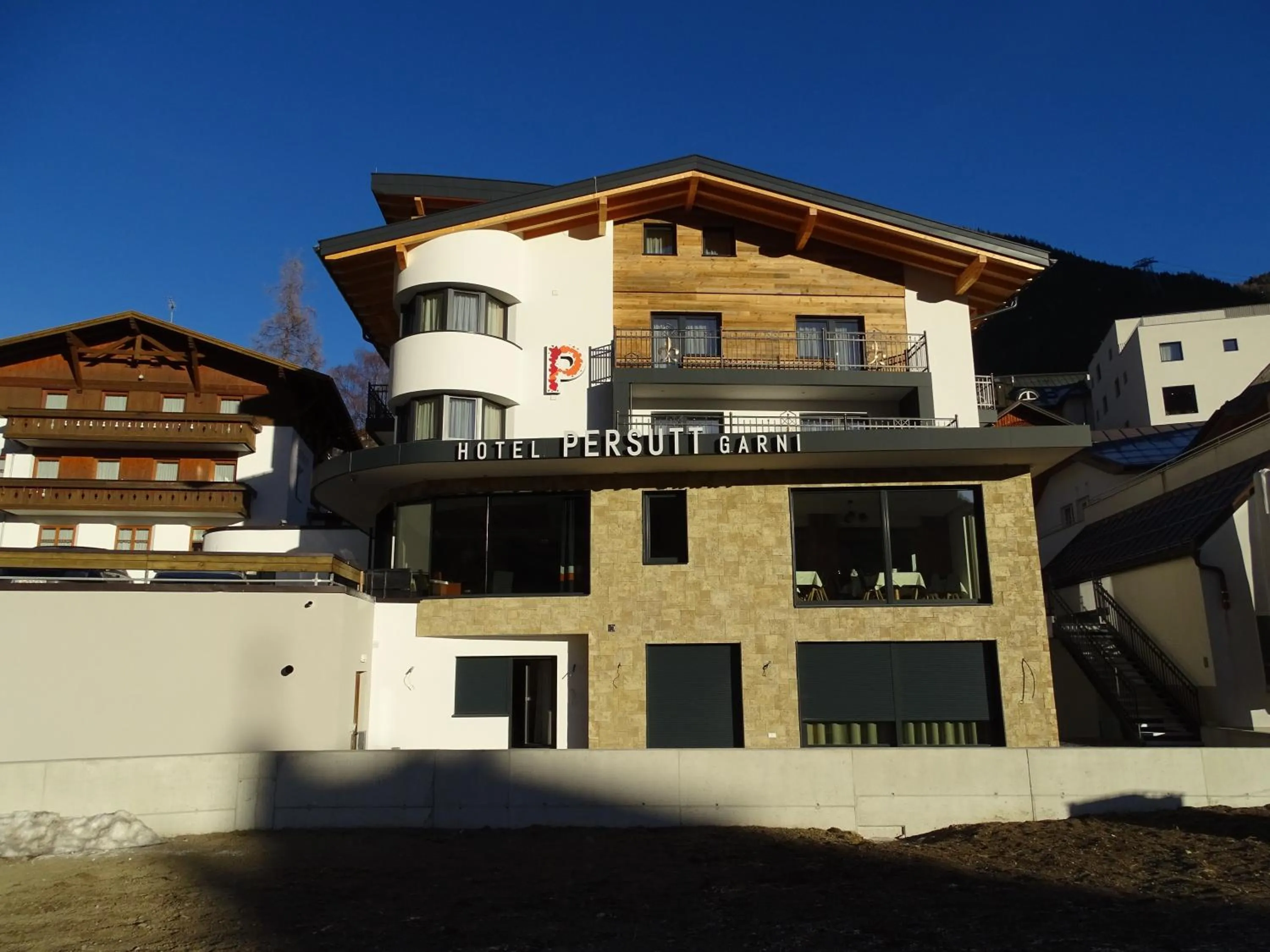 Property building in Hotel Garni Persutt