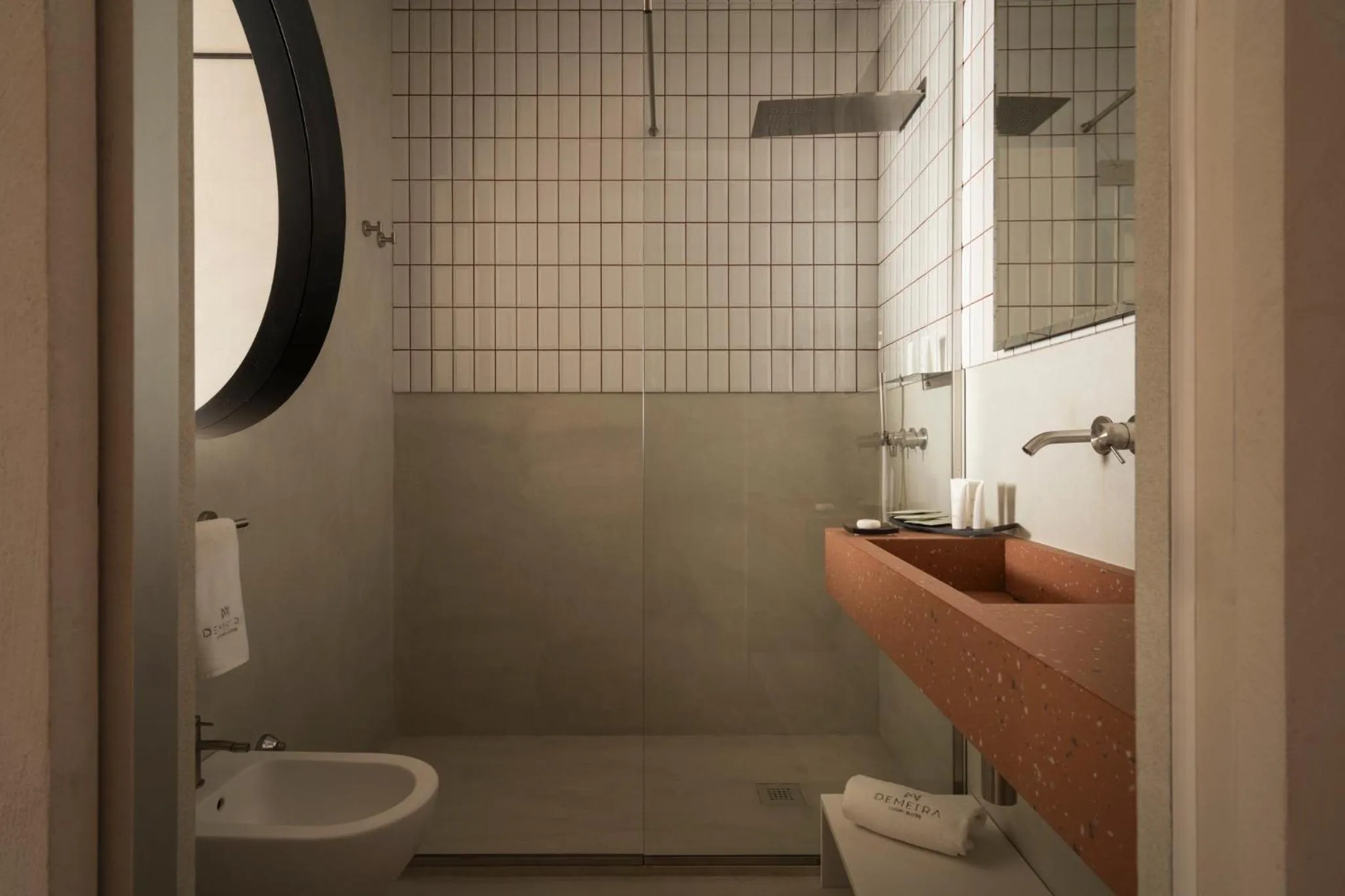 Shower in Demetra Luxury Suites