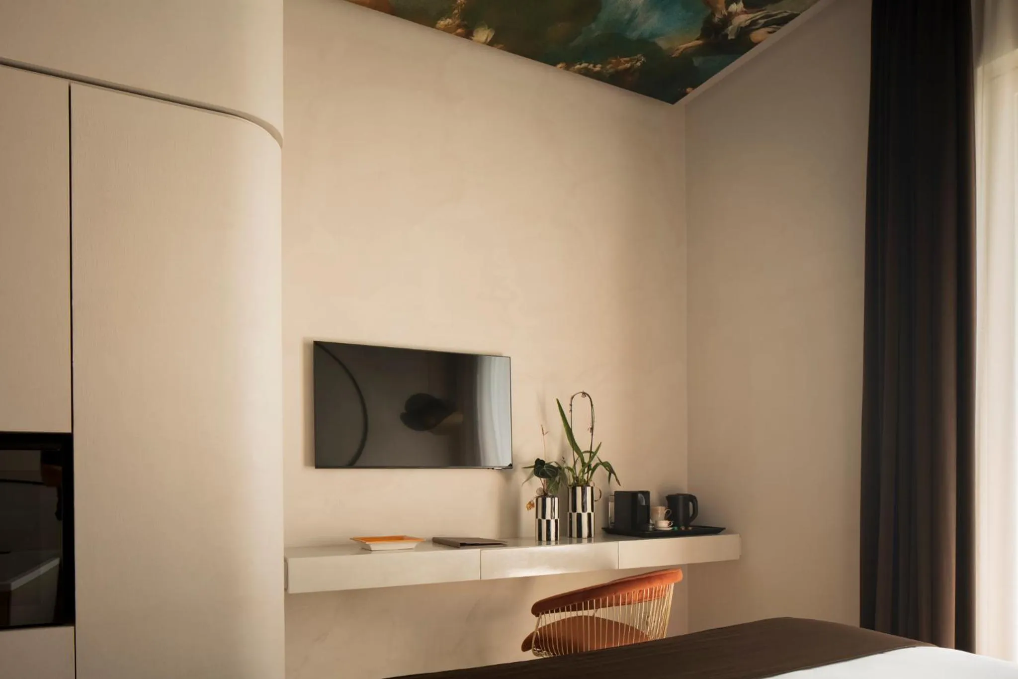 Bed in Demetra Luxury Suites