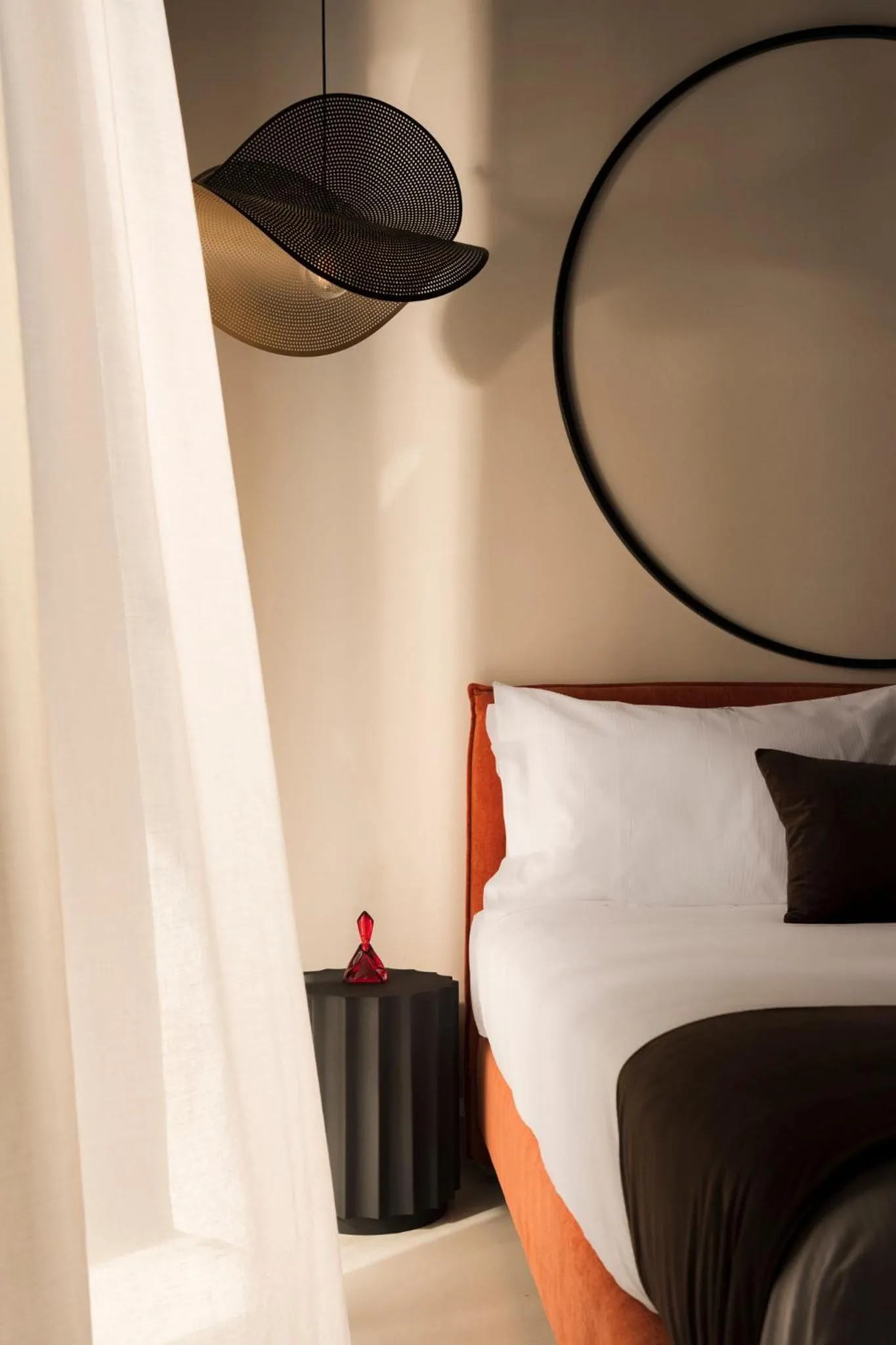 Bed in Demetra Luxury Suites