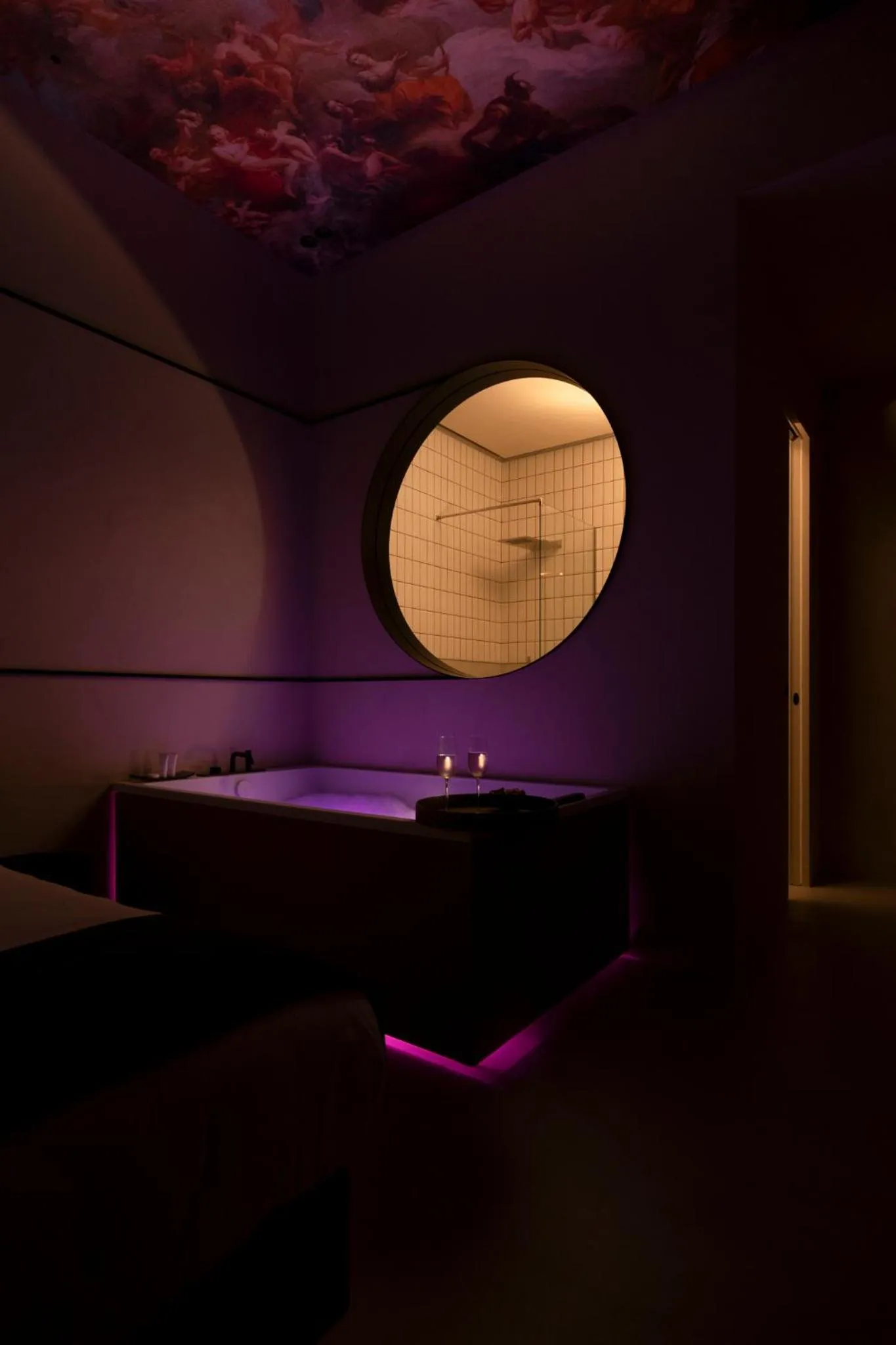 Hot Tub in Demetra Luxury Suites