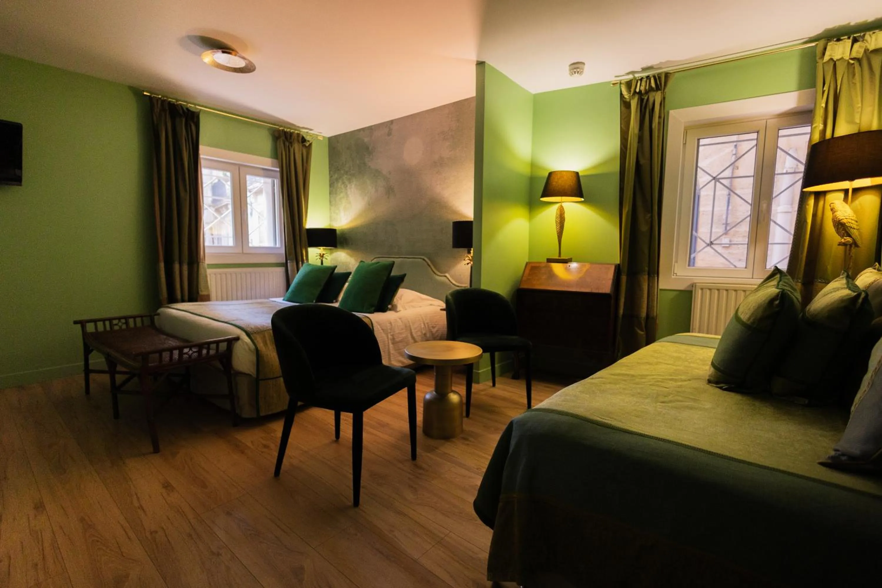 Bed in Hotel du Palais