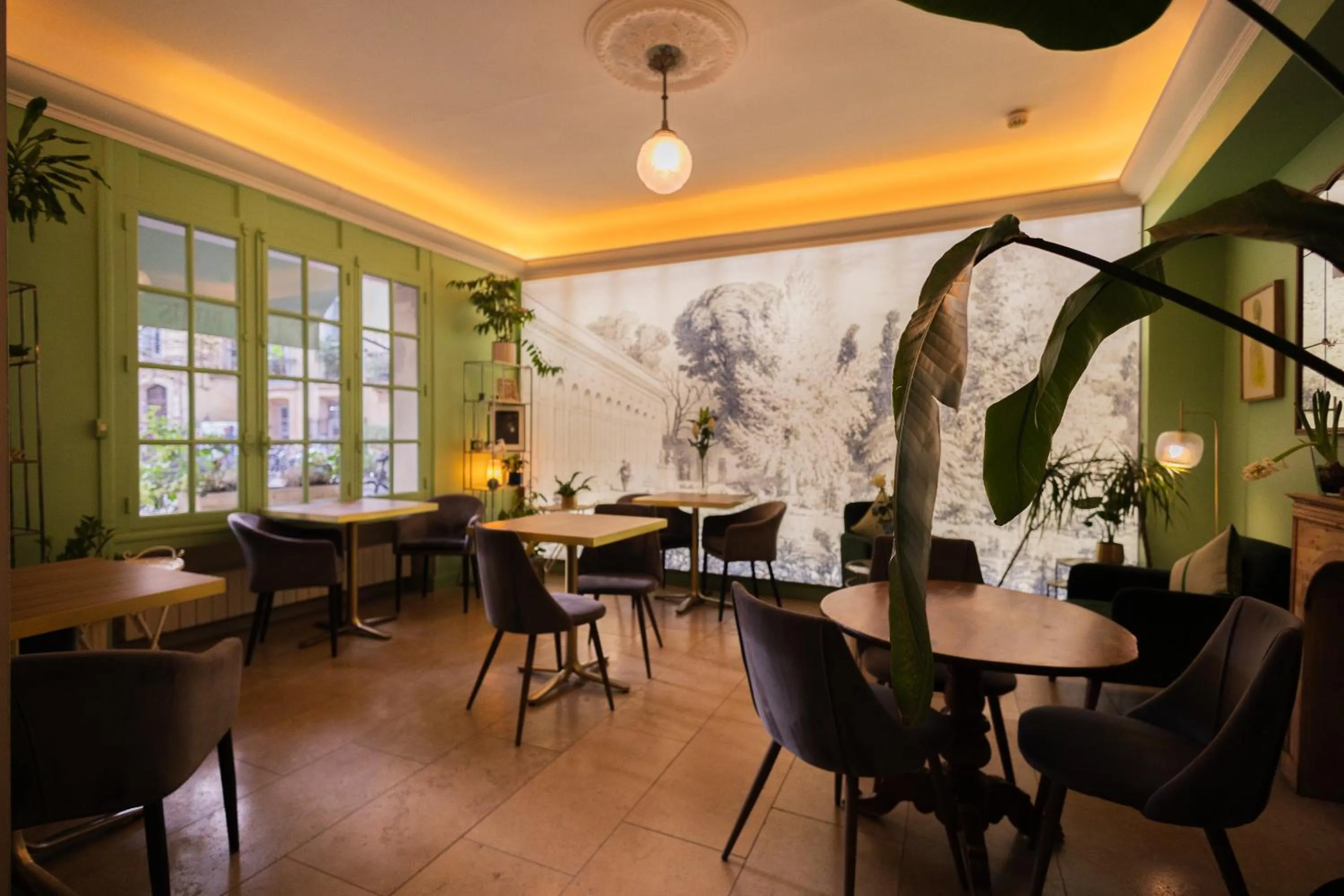 Living room in Hotel du Palais