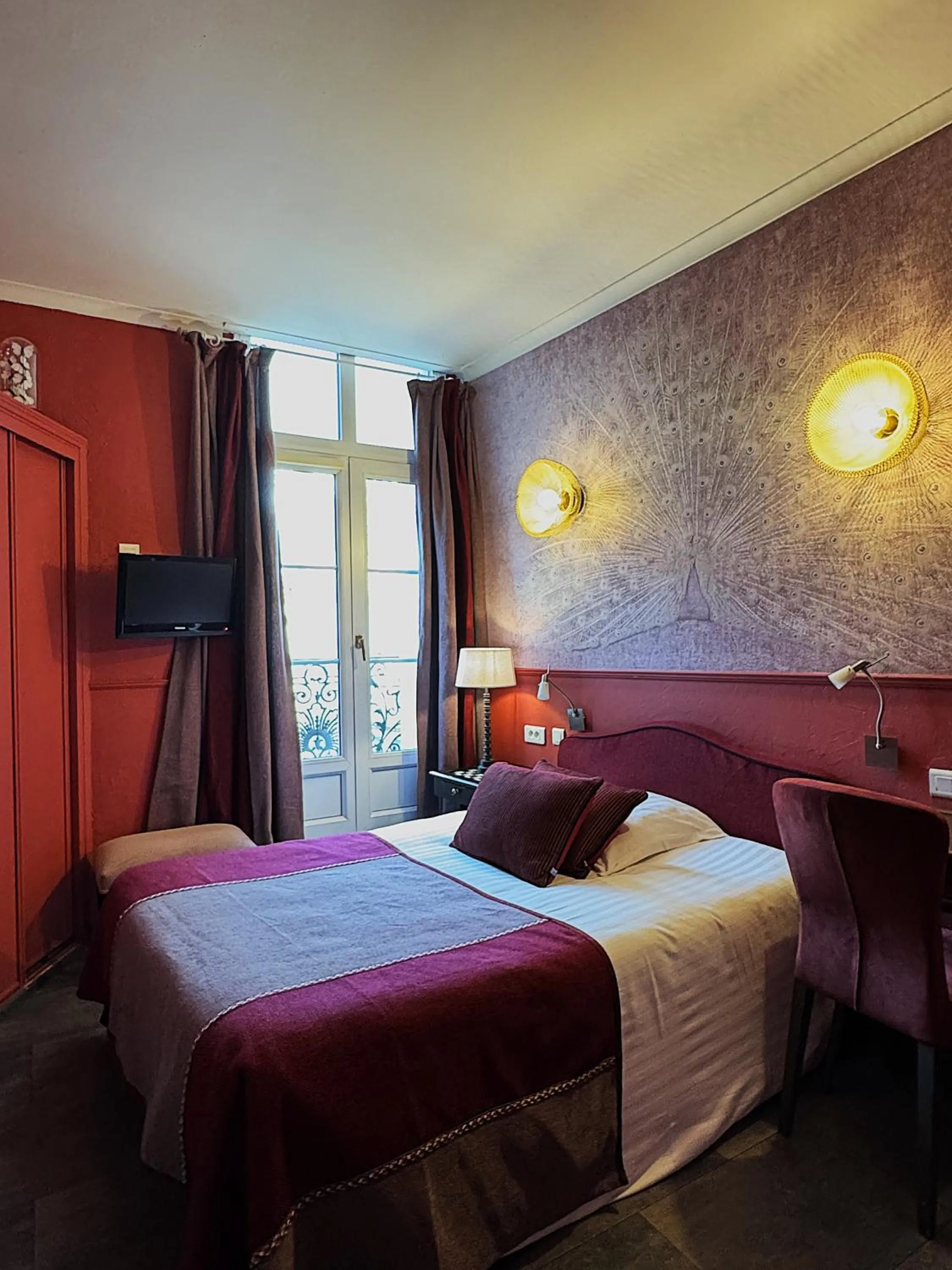 Bed in Hotel du Palais