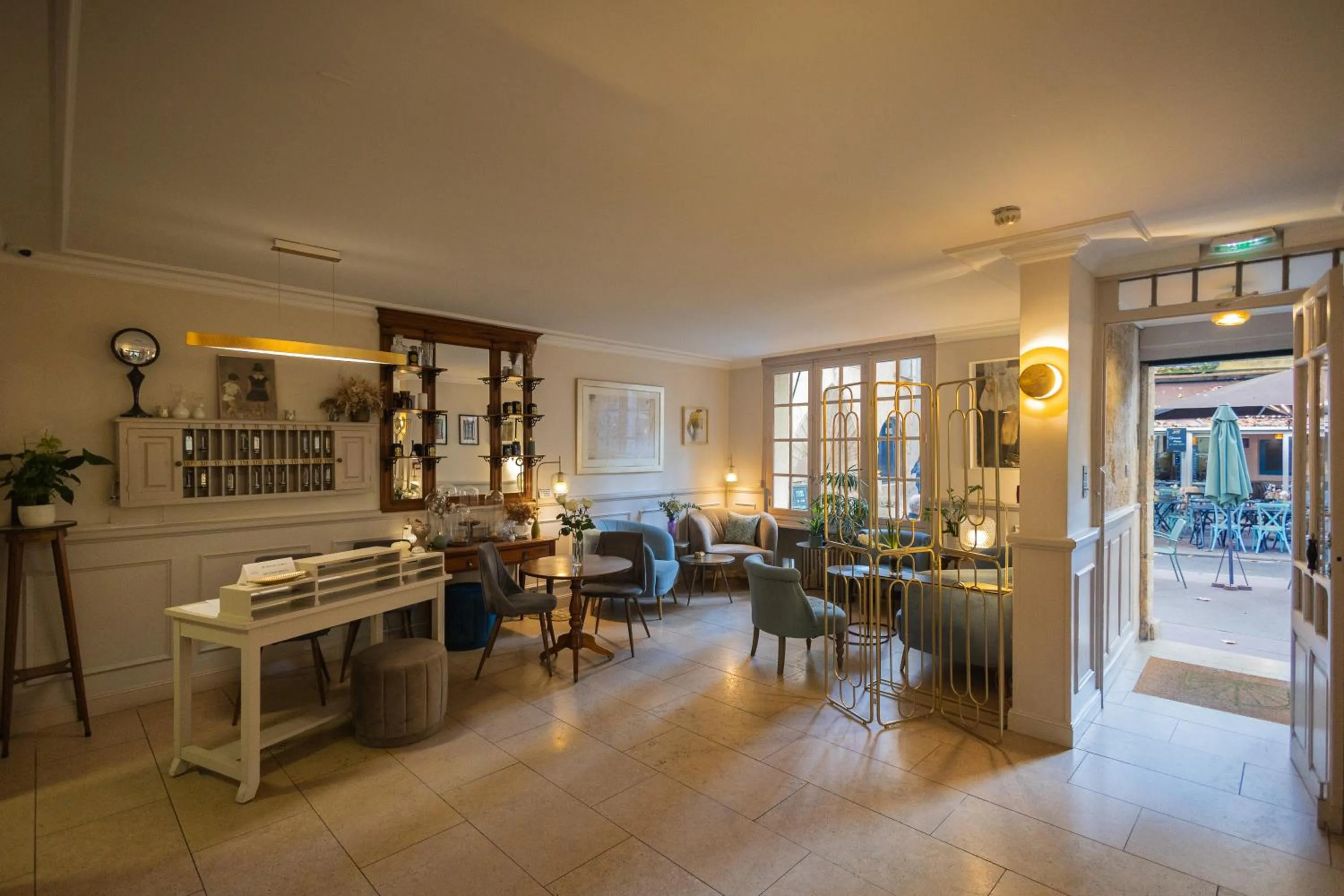 Lobby or reception in Hotel du Palais