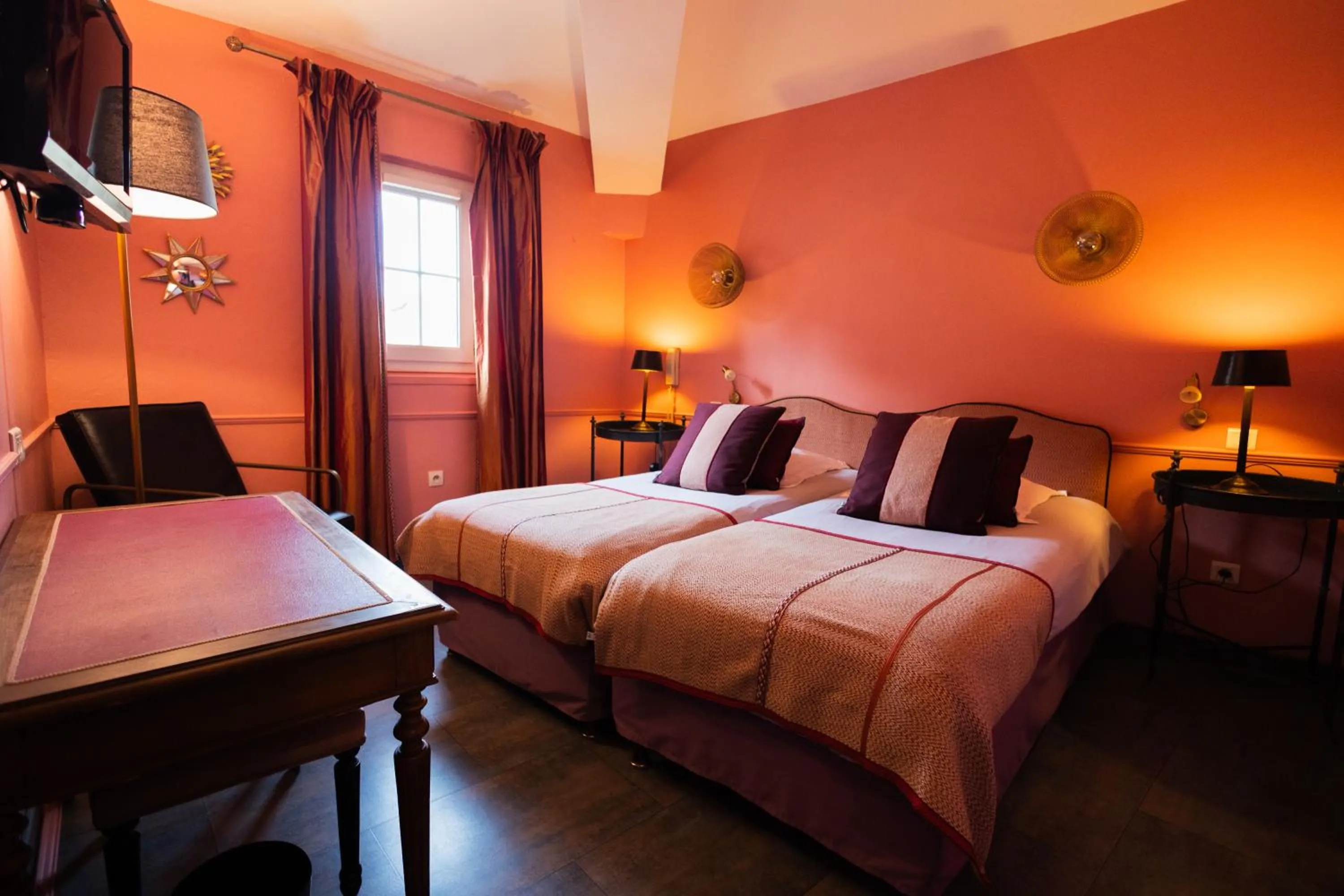 Bed in Hotel du Palais