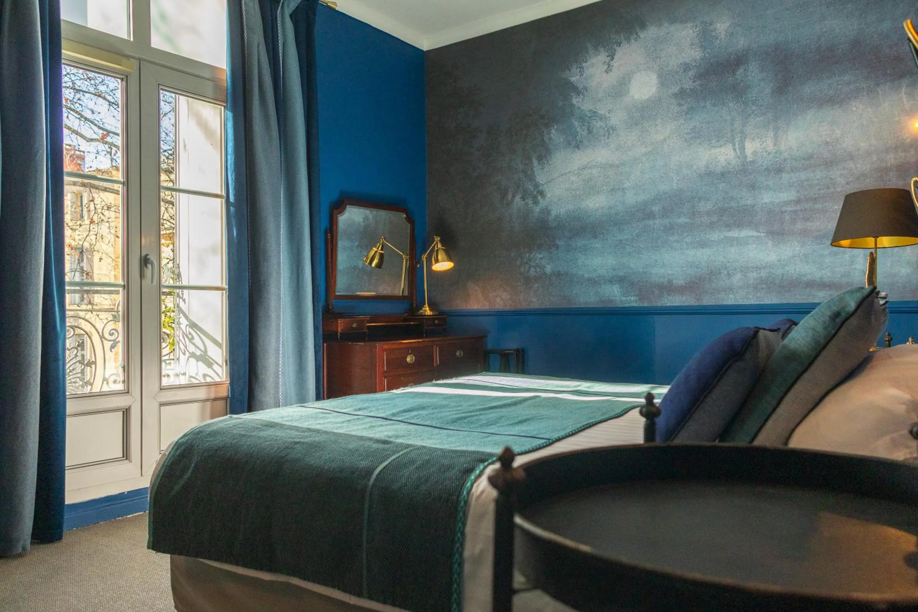 Bed in Hotel du Palais