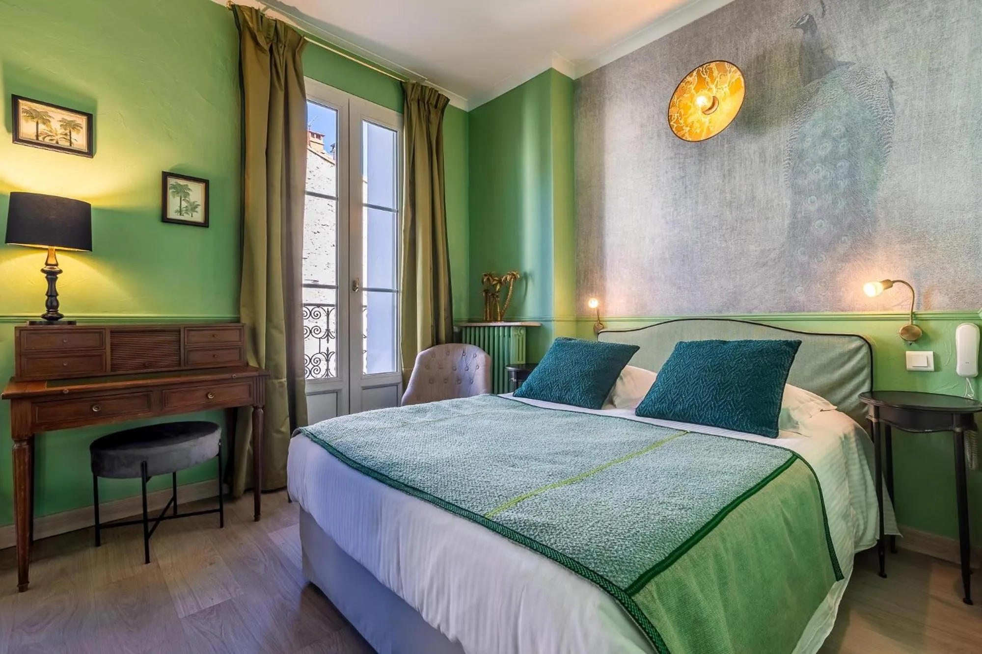 Bed in Hotel du Palais