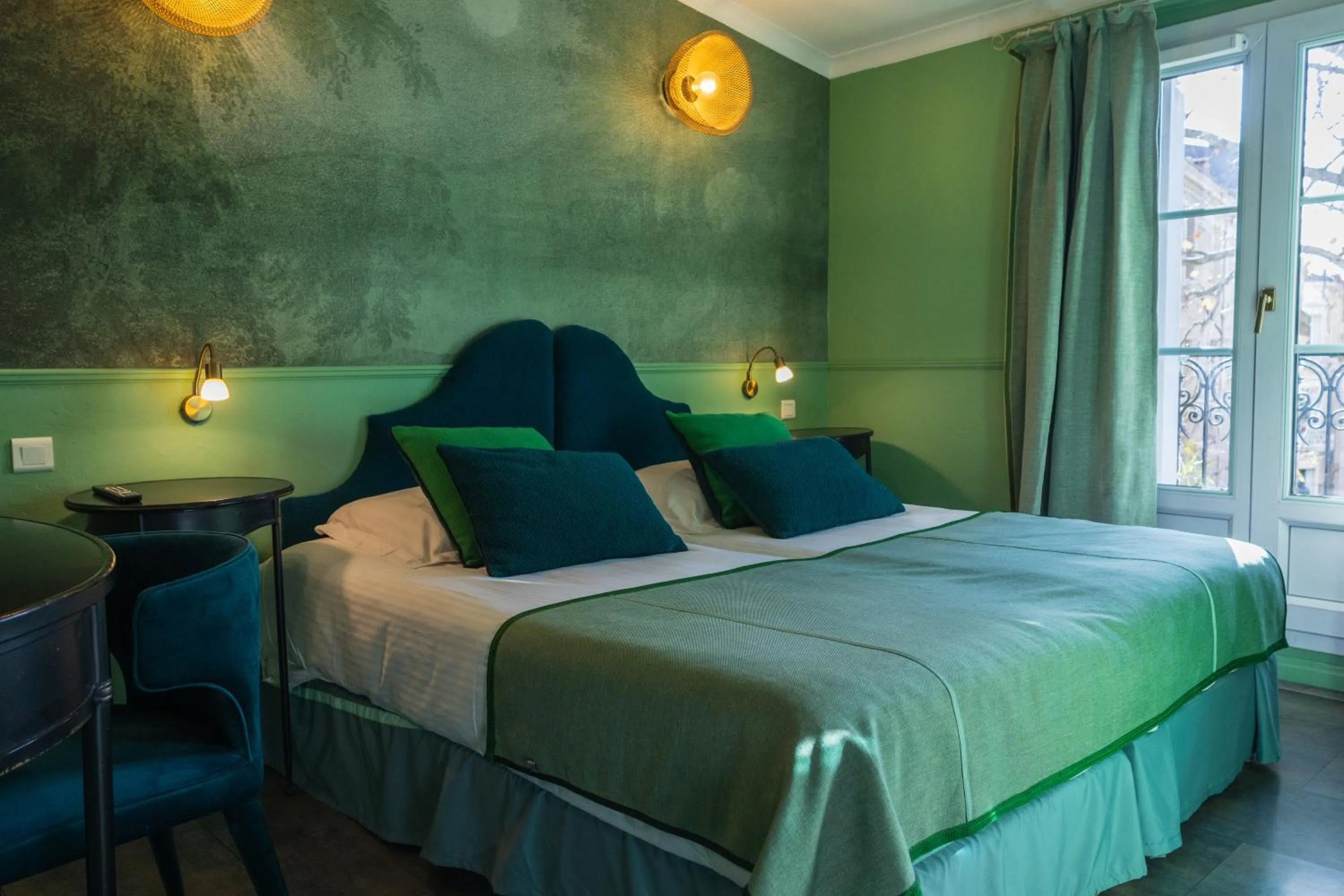 Bed in Hotel du Palais