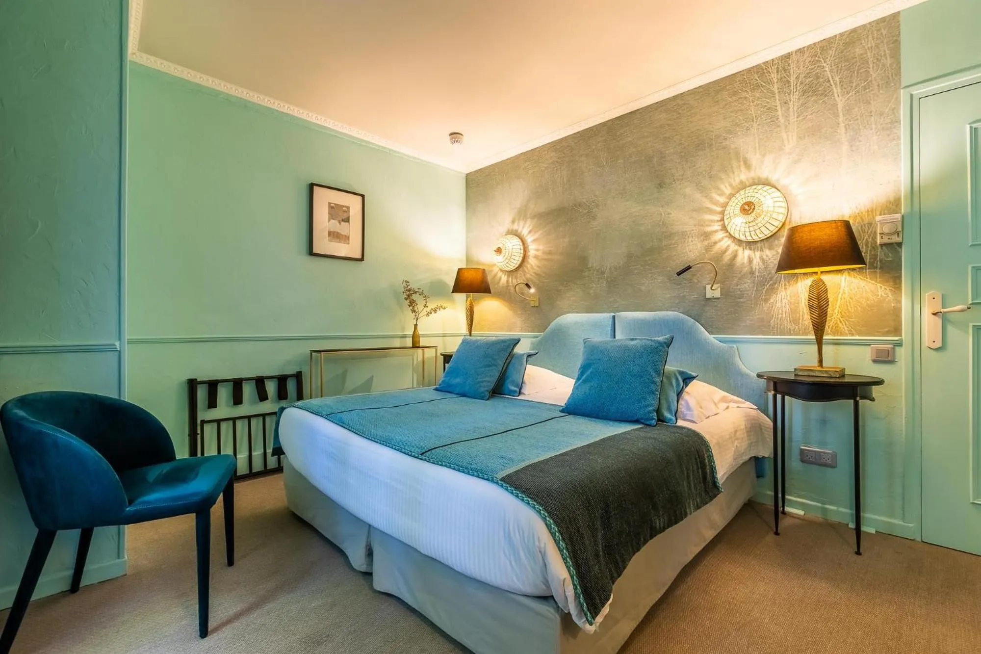 Bed in Hotel du Palais