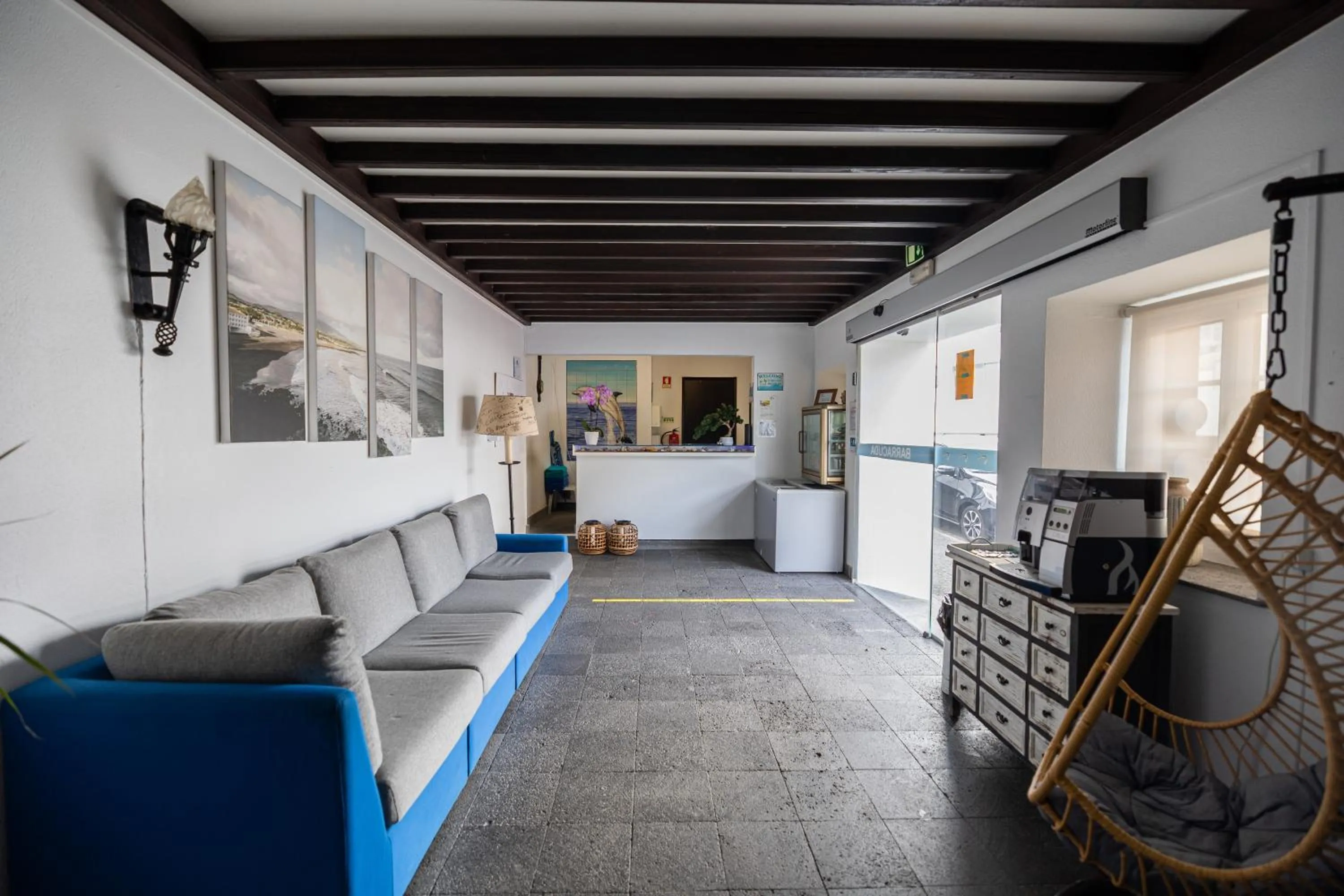 Lobby or reception in Aparthotel Barracuda