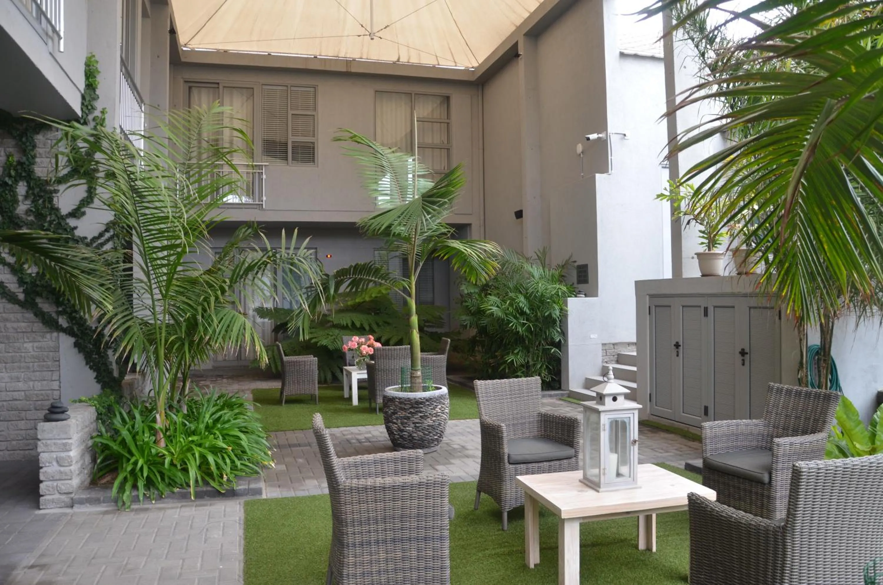 Garden in Be-Still Accommodation