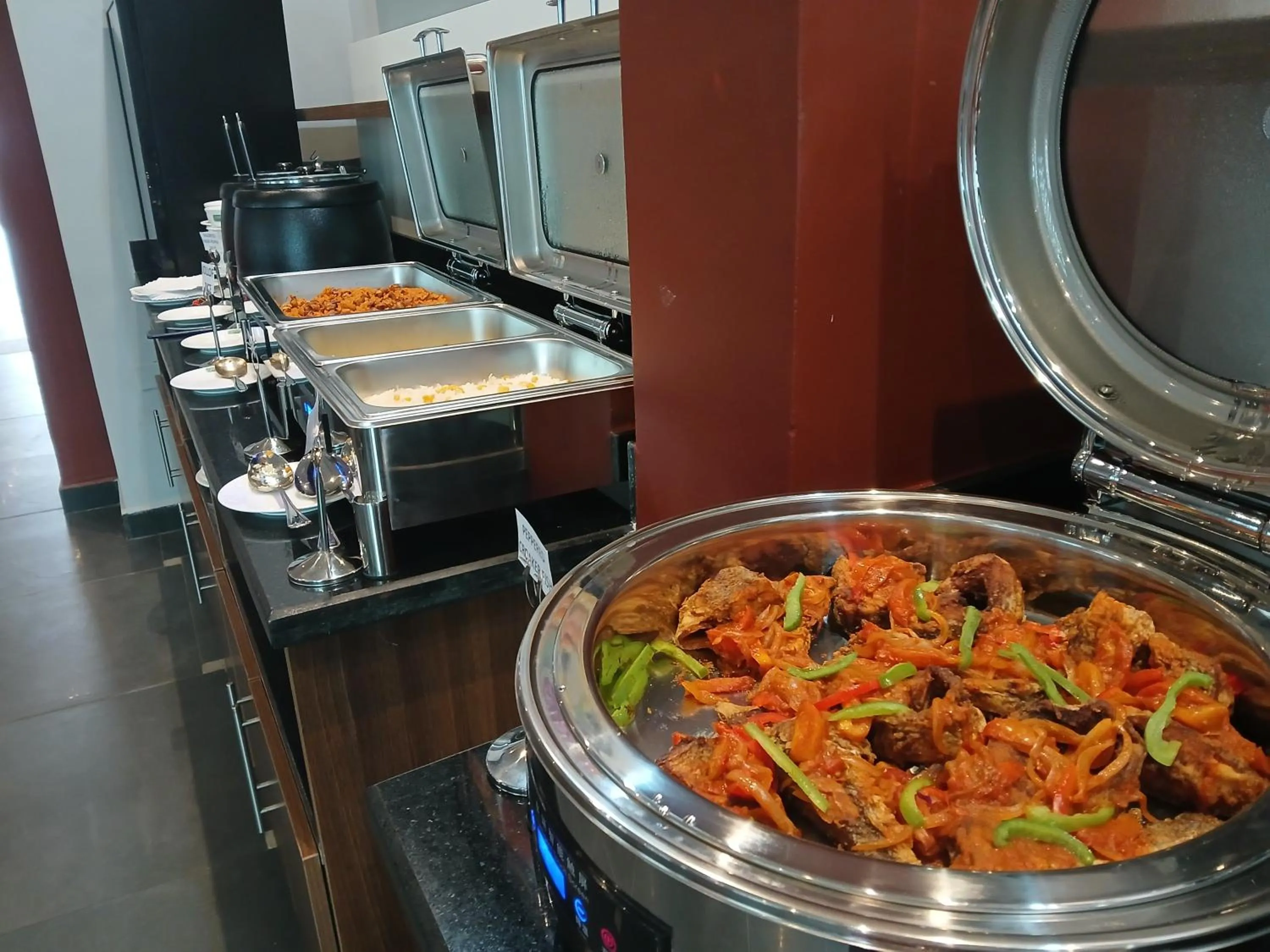 Breakfast in Jogor Hotel Ibadan