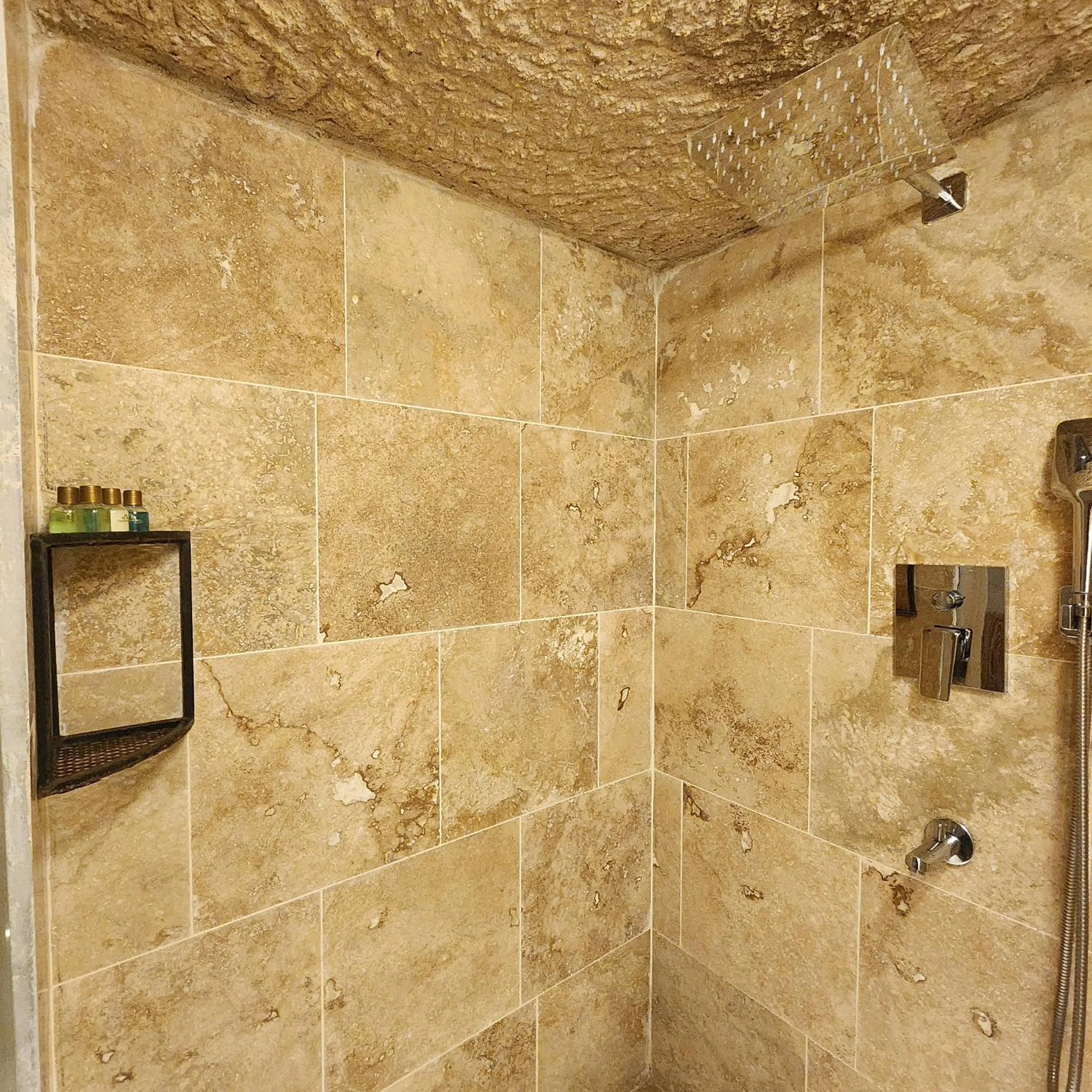 Shower in Memories Cave House Adults Only Plus 12