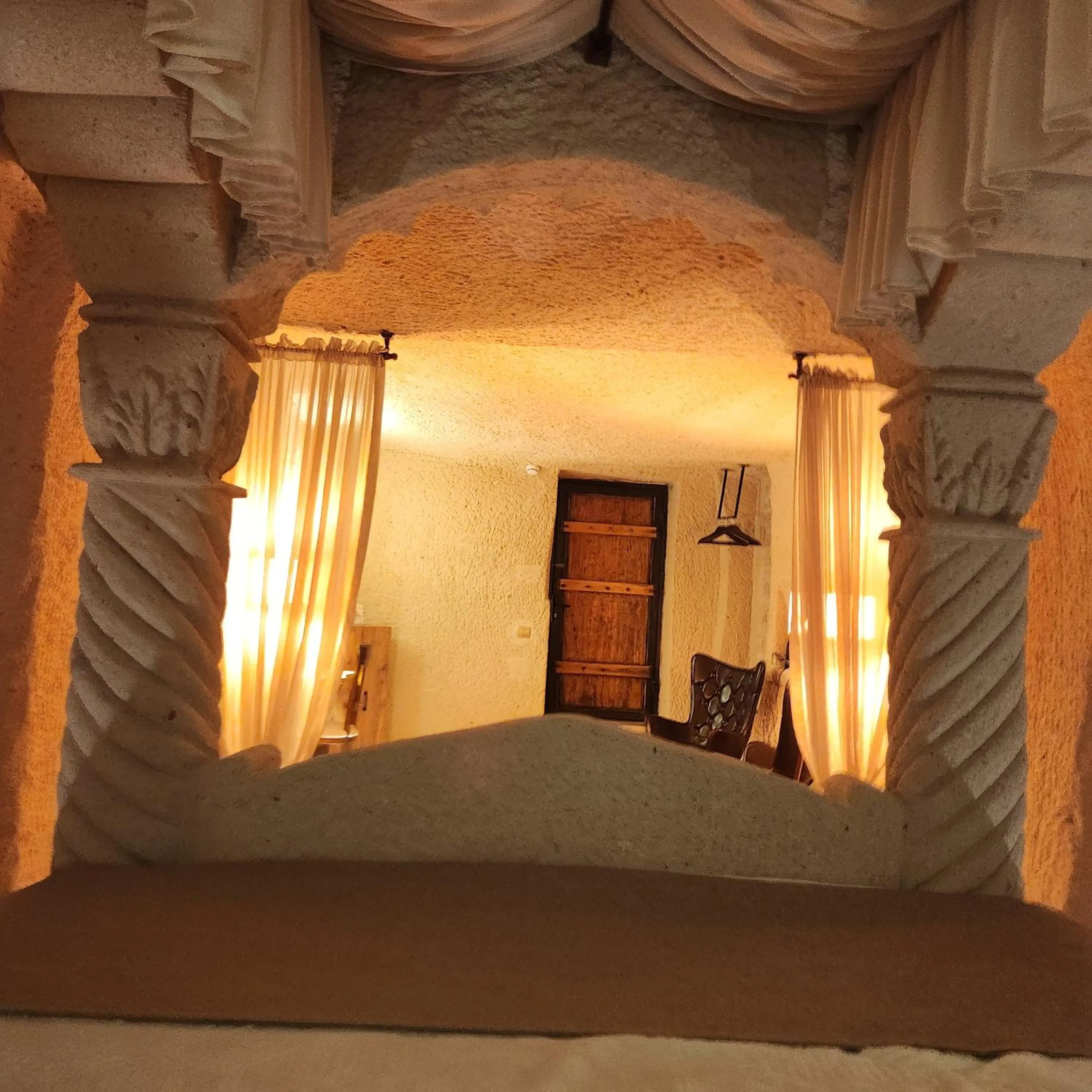 Bed in Memories Cave House Adults Only Plus 12