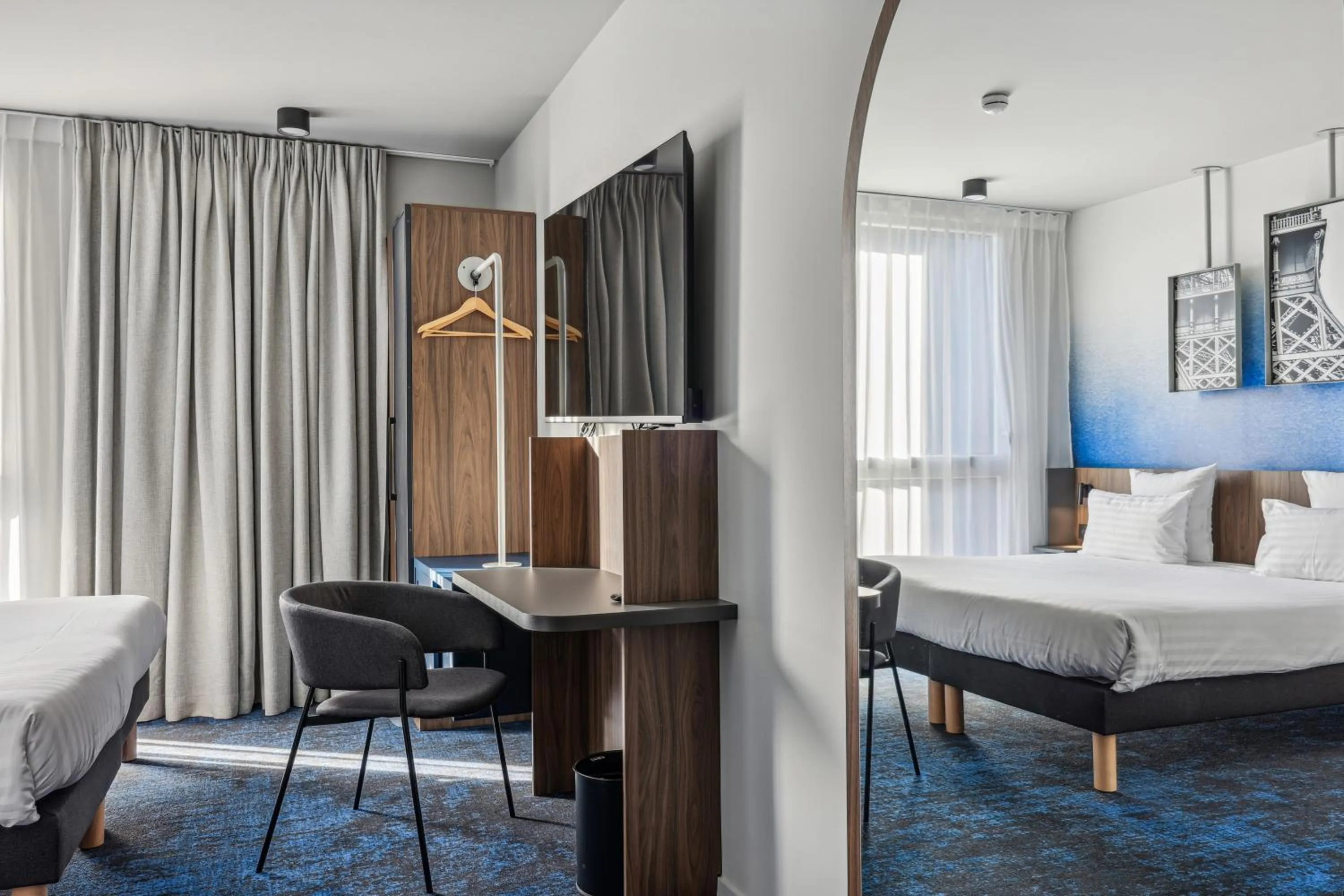 Photo of the whole room, Bed in Hôtel AKENA Serris - Val d'Europe