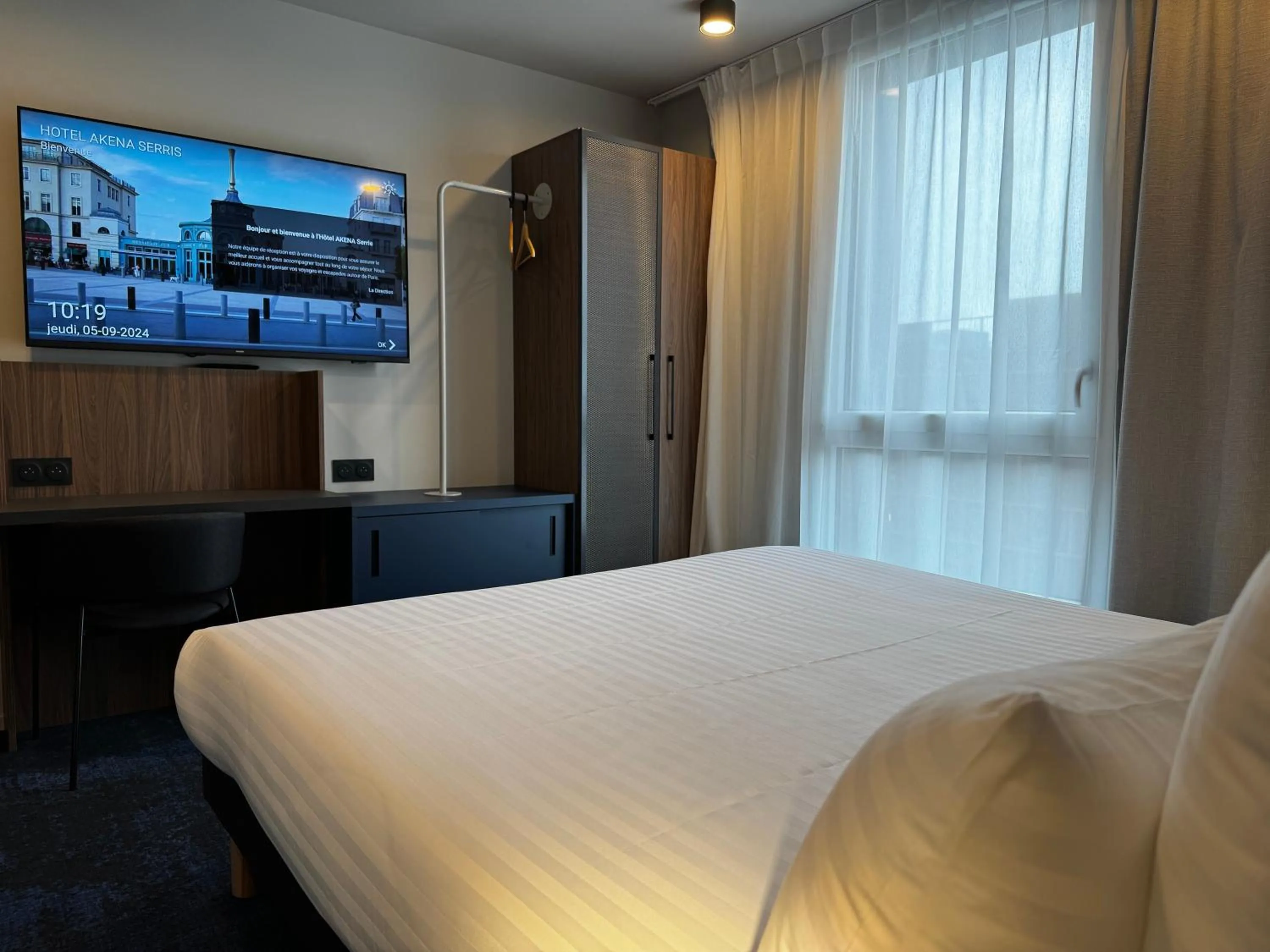 Bed in Hôtel AKENA Serris - Val d'Europe